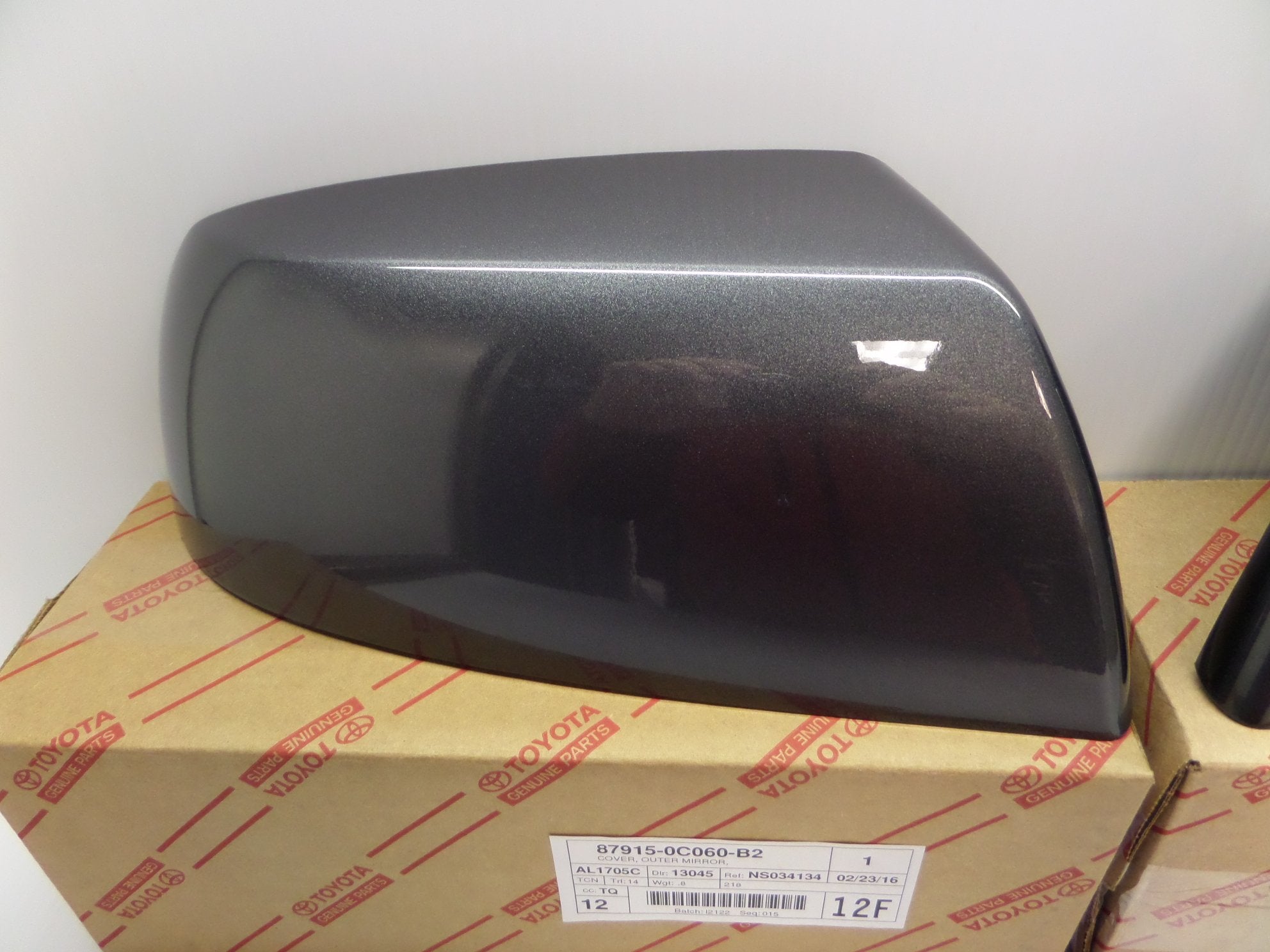 Toyota Tundra 2011-2020 Magnetic Gray Mirror Covers Kit Genuine Oe Oem