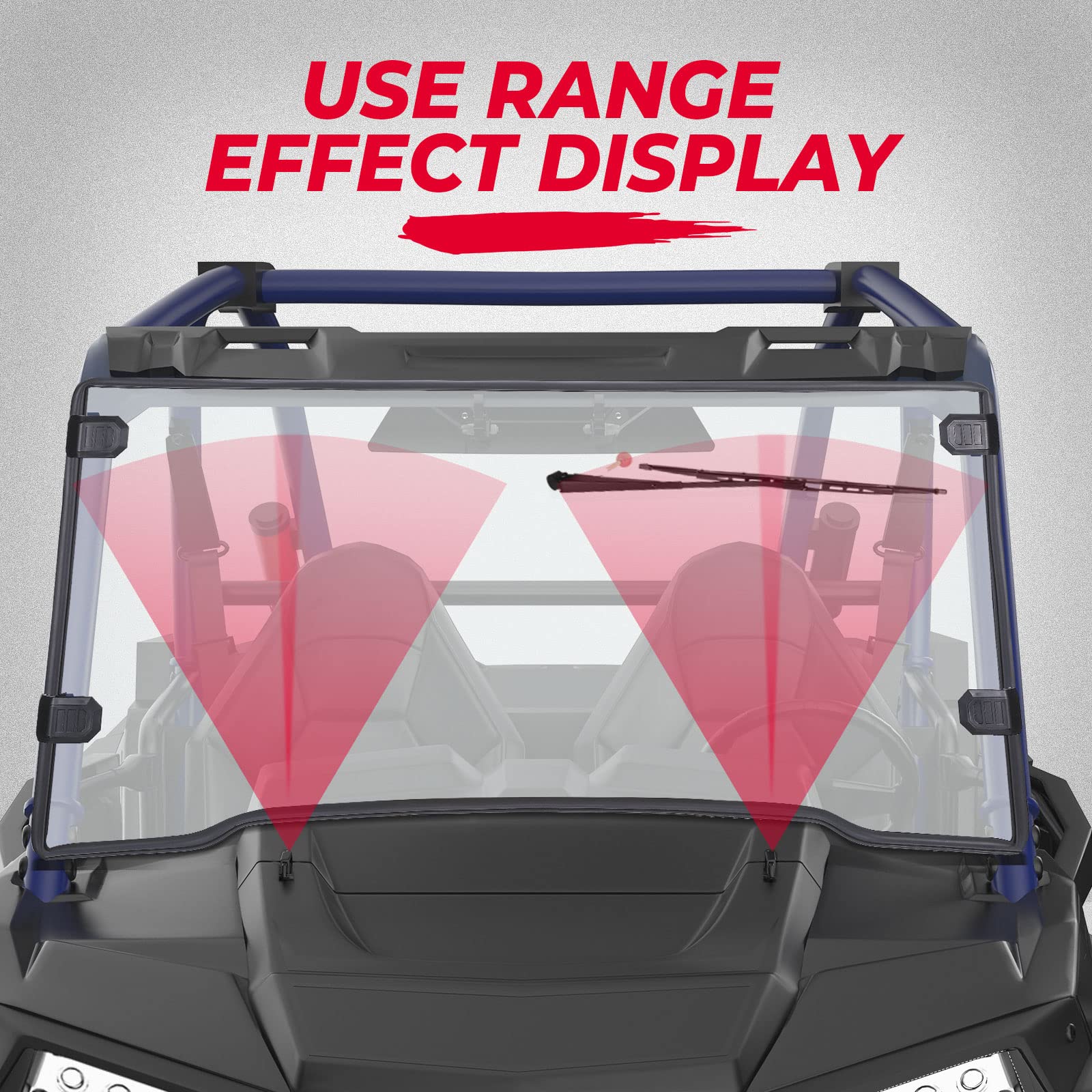 Kemimoto Universal Car Windshield Washer Pump, Washer Fluid Reservoir Bottle Kit With Pump Jet Button Switch 12V Windshield Tank