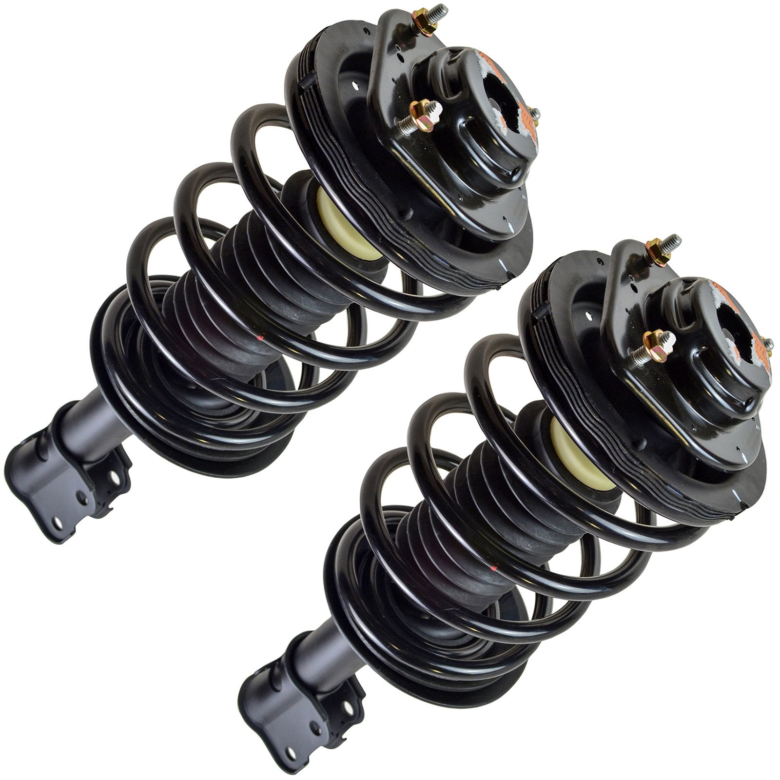Trq Front Strut & Coil Spring Assembly Set Driver & Passenger Sides Compatible With 01-10 Chrysler Pt Cruiser