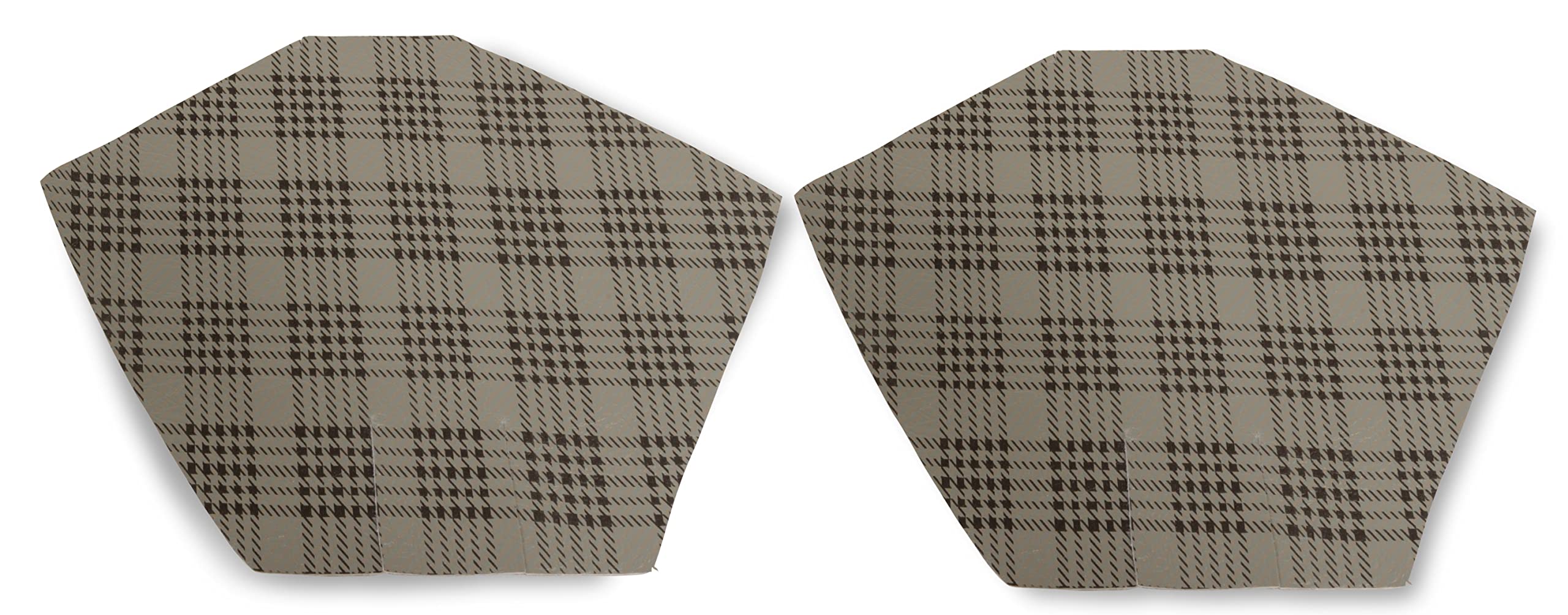 Scott Drake Tm-Fm-Cpcv-65P Vinyl Trunk Mat Plaid Pattern