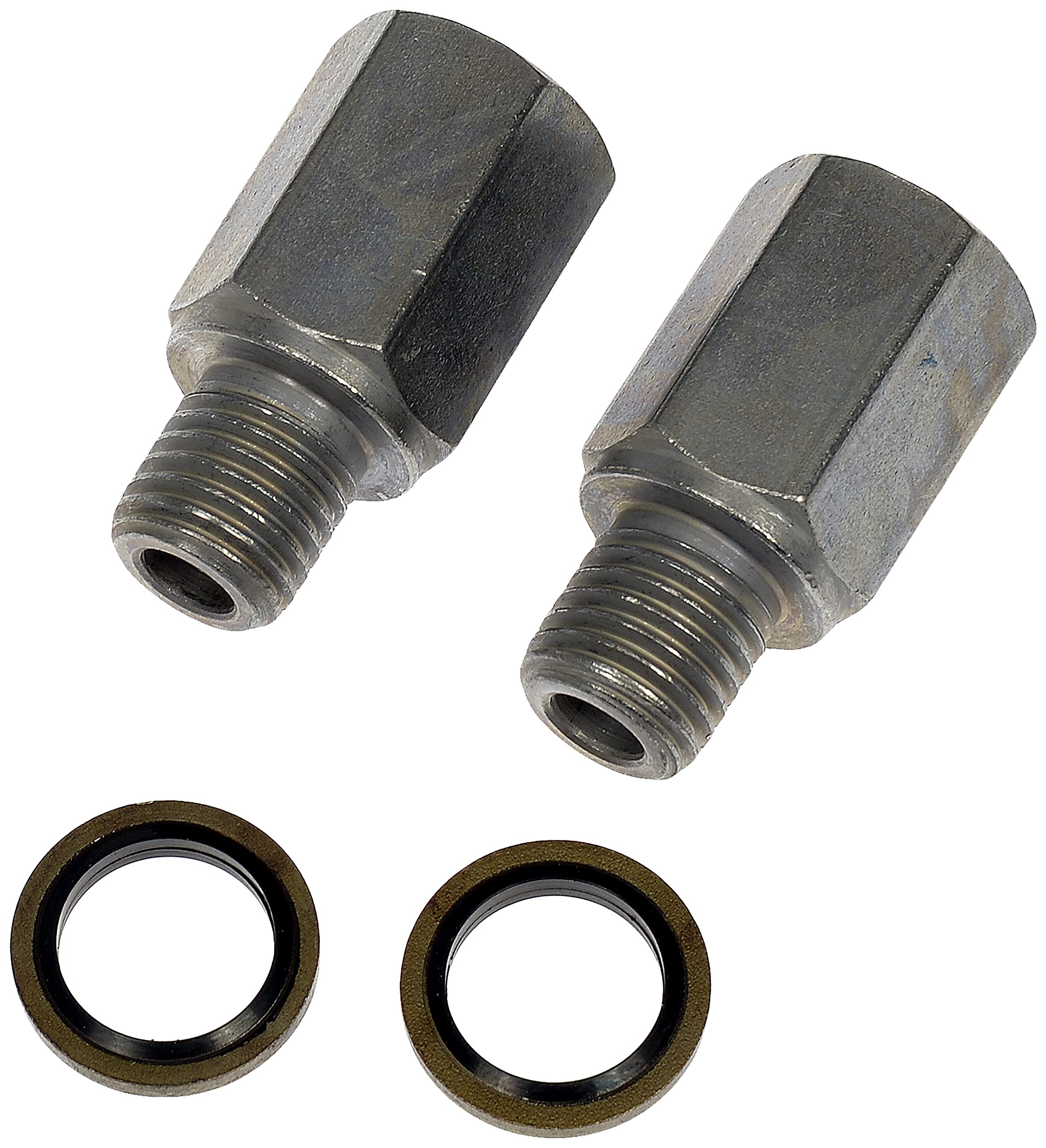 Dorman 667-504 Turbocharger Coolant Line Fitting Compatible With Select Buick/Chevrolet Models, 1 Pair