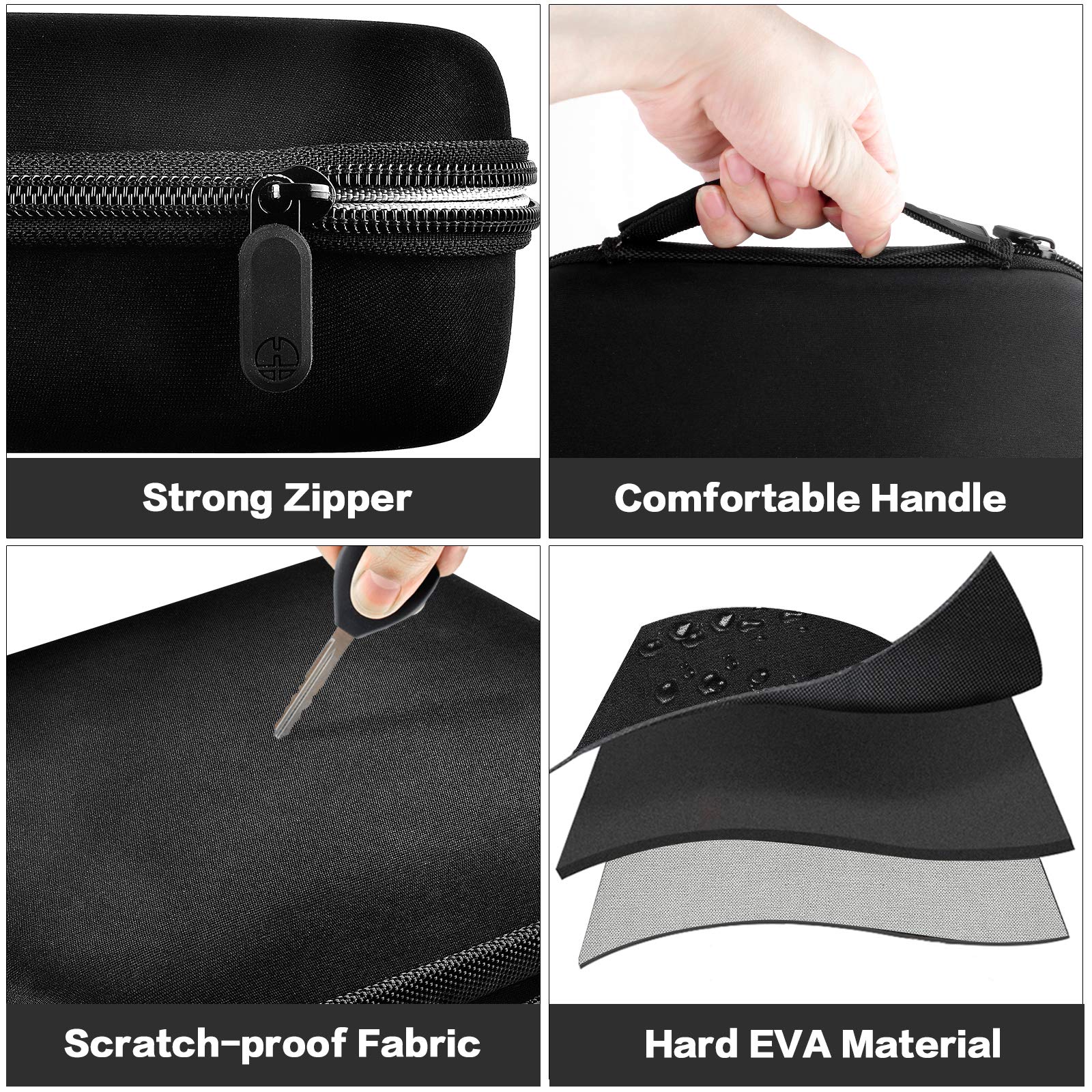 Case Compatible With Halo Bolt Portable Car Battery Jump Starter 58830/44400/57720 Mwh Charger. Power Bank Holder For Halo Power