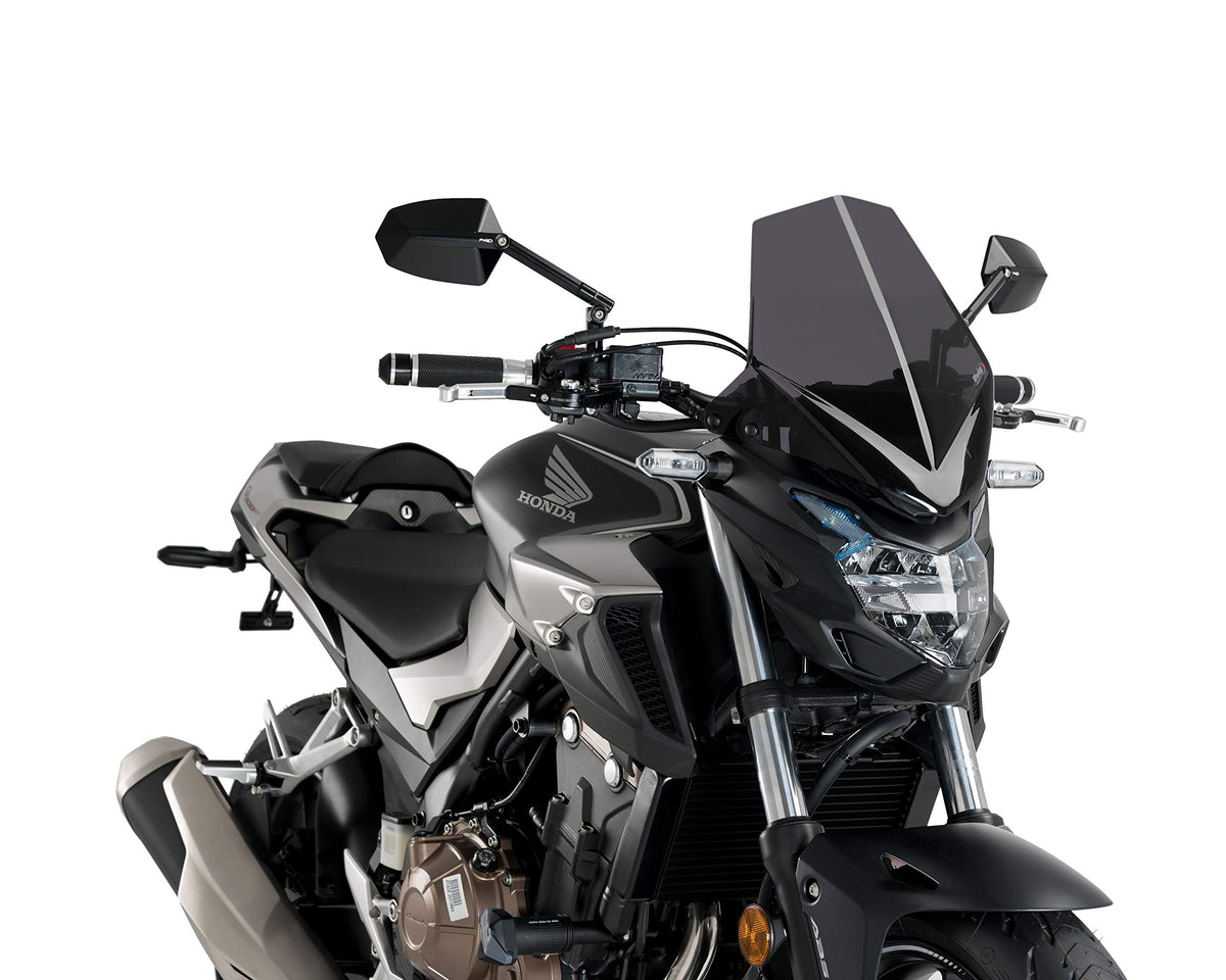 Puig Windshield New Generation Touring Honda CB500F 19- C/Dark Smoke