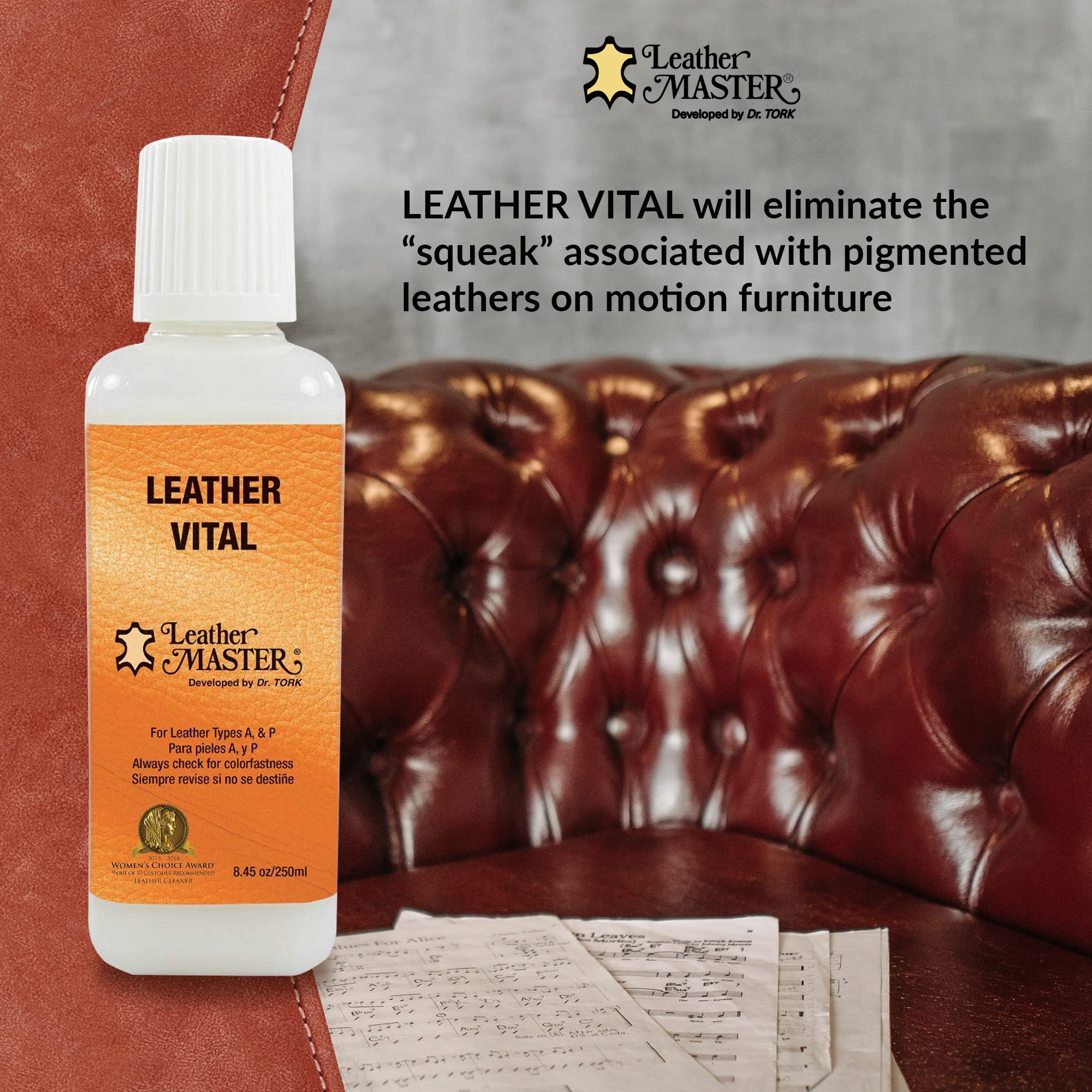 Leather Master Leather Vital Softener & Revitalizer 250ml - Condition, Protect & Polish Car Interior & Detailing Accessories