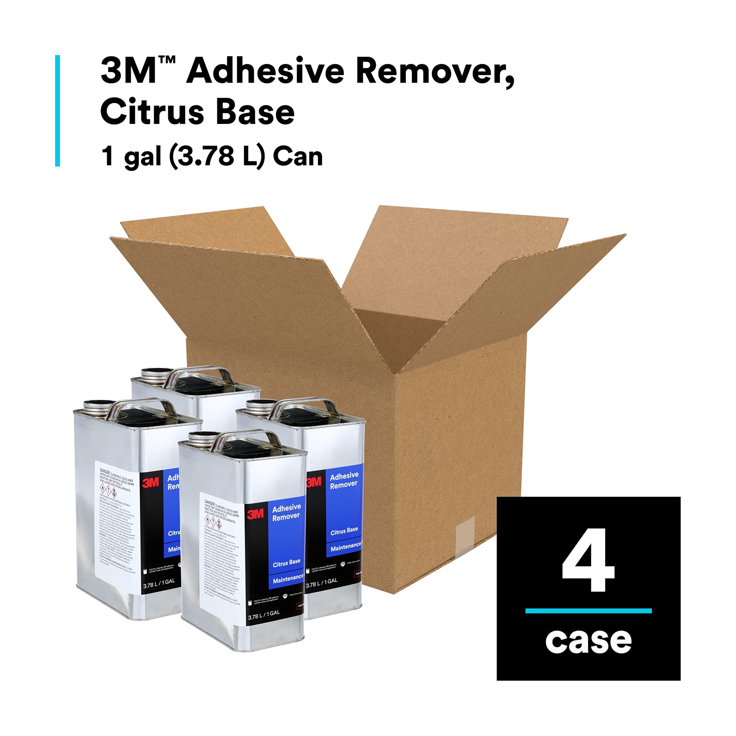 3M Adhesive Remover, 1 Gallon Can - 21200491429