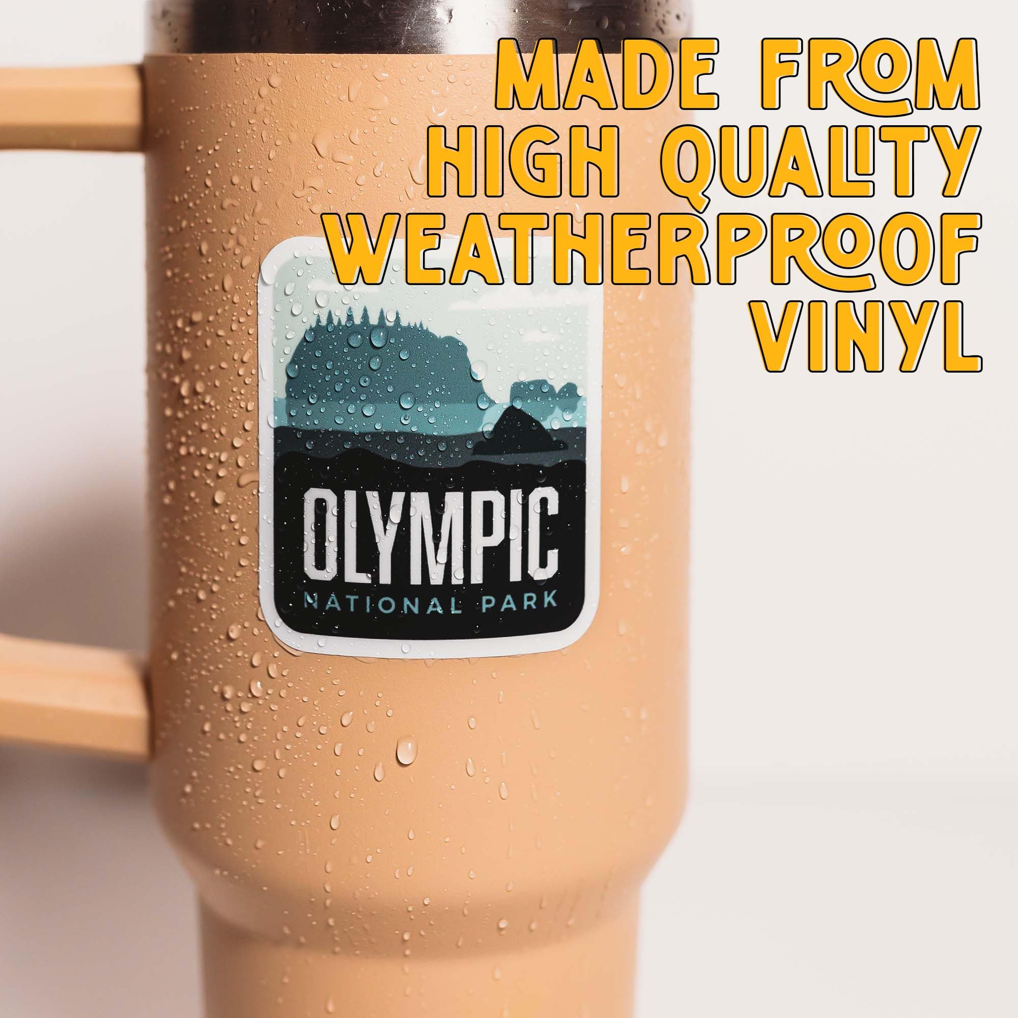 Vagabond Heart Greece Sticker - Weatherproof Vinyl Souvenir Decal