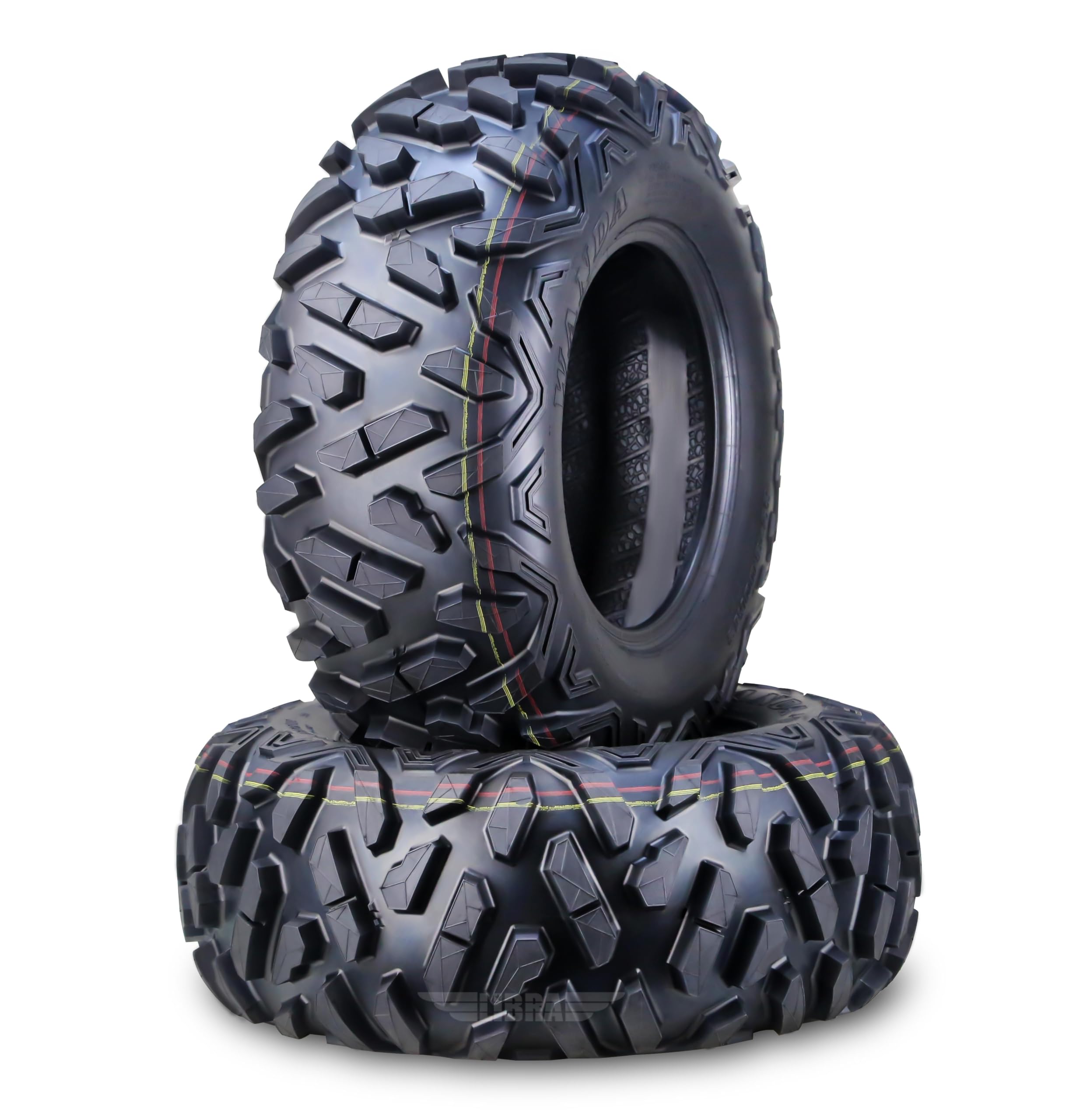 Wanda Utv Atv Tire 23X8-10 23X8X10 205/80-10 6-Ply Bighorn Style,Set 2, 10421