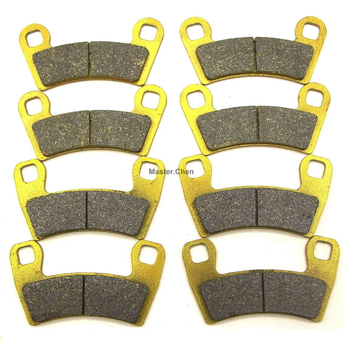 Master Chen Front Rear Brake Pads Brakes For Polaris Razor Rzr 900 50'' Rzr-S 900 60'' Inch 2015-2020 - Rzr S 1000 2016-2020 - R
