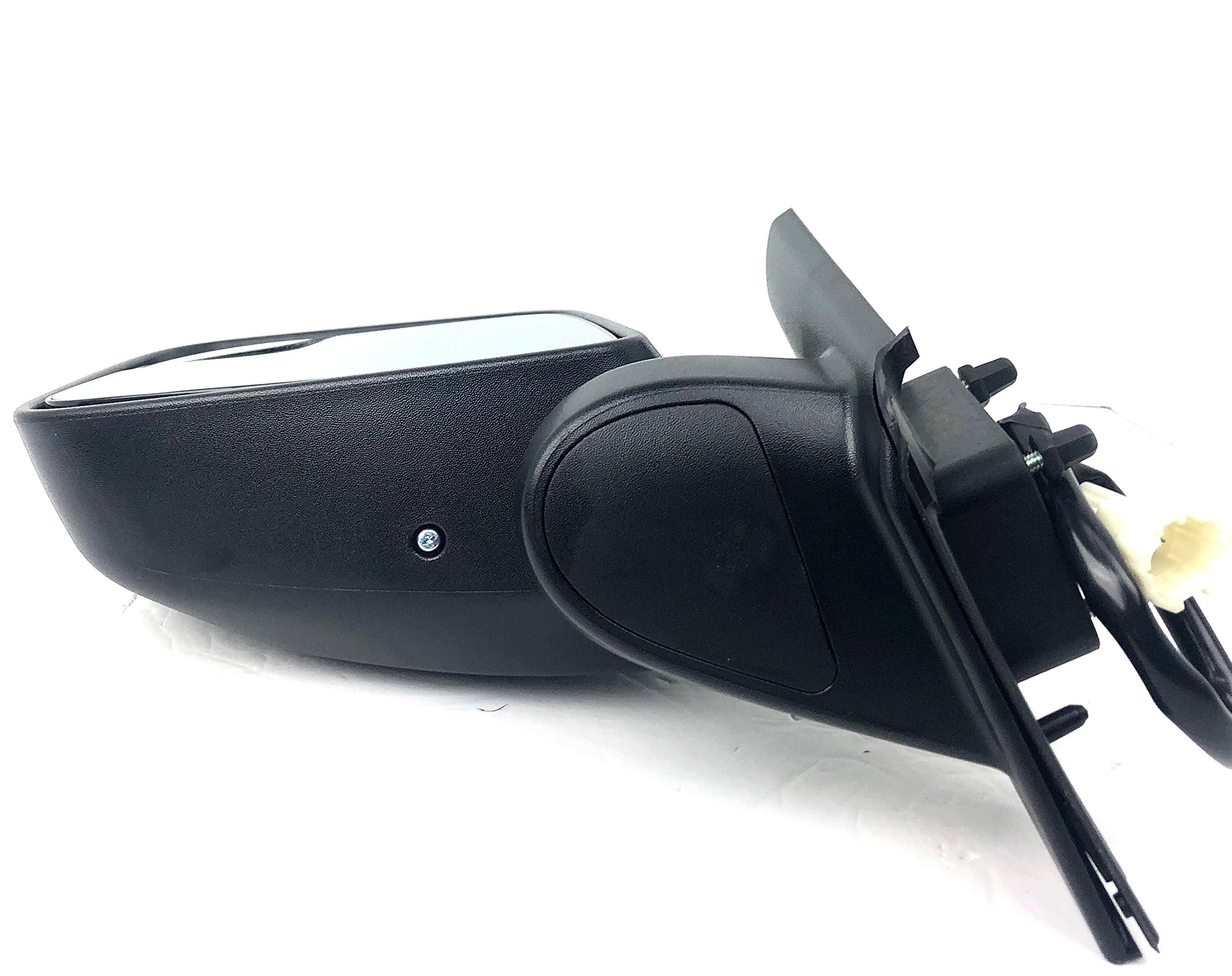 Spieg Ni1320246 Driver Side Mirror Replacement For 2013-2020 Nissan Nv200, 2015-2018 Chevrolet City Express | Left Side View Mirror Assembly Power Adj Heated Glass Spotter | Textured Cover 5 Pins