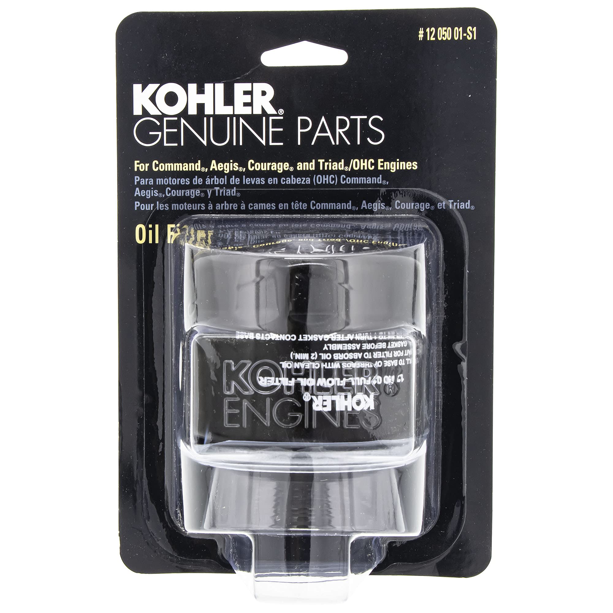 CUB CADET 1205001S1C Short Oil Filter GT2000 GTX2000 Z-Force 48 Mowers Tractors