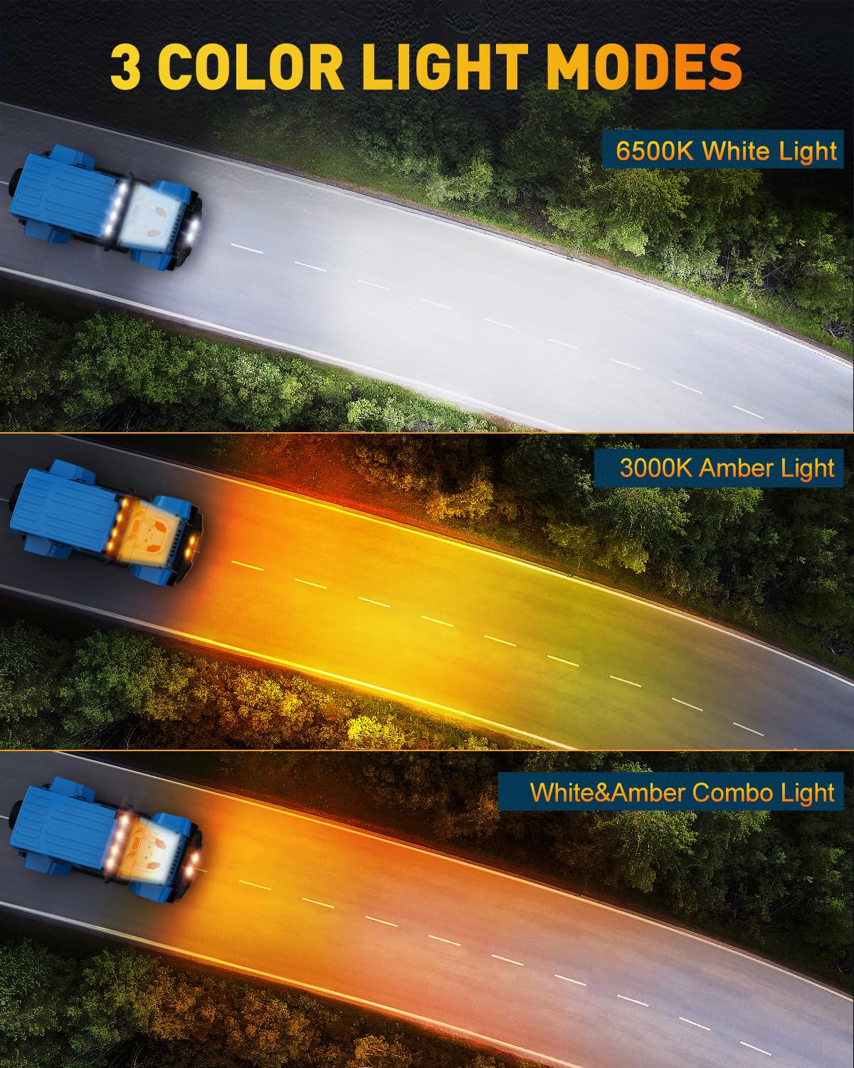 Naoevo 6In Led Light Bar, 50W 2300Lm Lens Spot Lights, Led Fog Lights - Led Offroad Lights For Trucks/Cars/Boat/Atv/Utv, 2 Pcs (