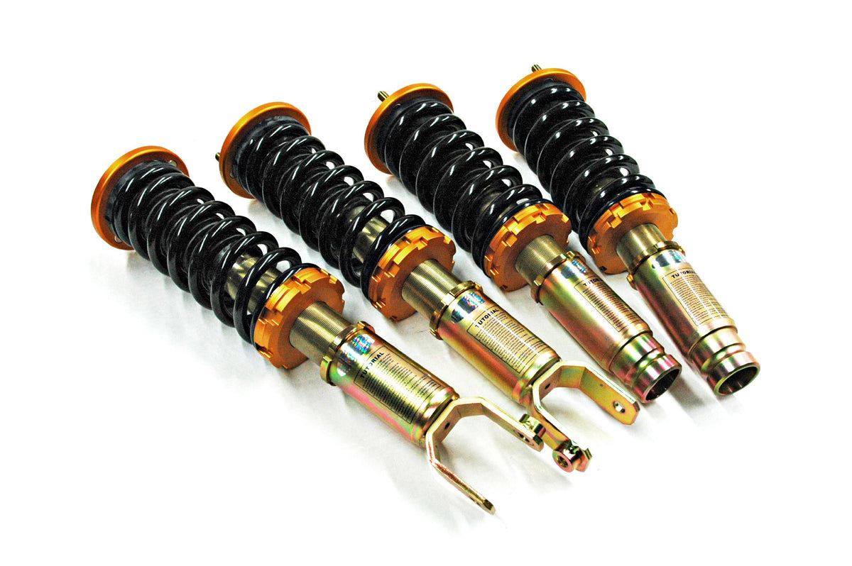 Yonaka Compatible With Honda Civic 96-00 Ek Spec 1 Full Coilovers Suspension Shocks Springs Struts Jdm Usdm