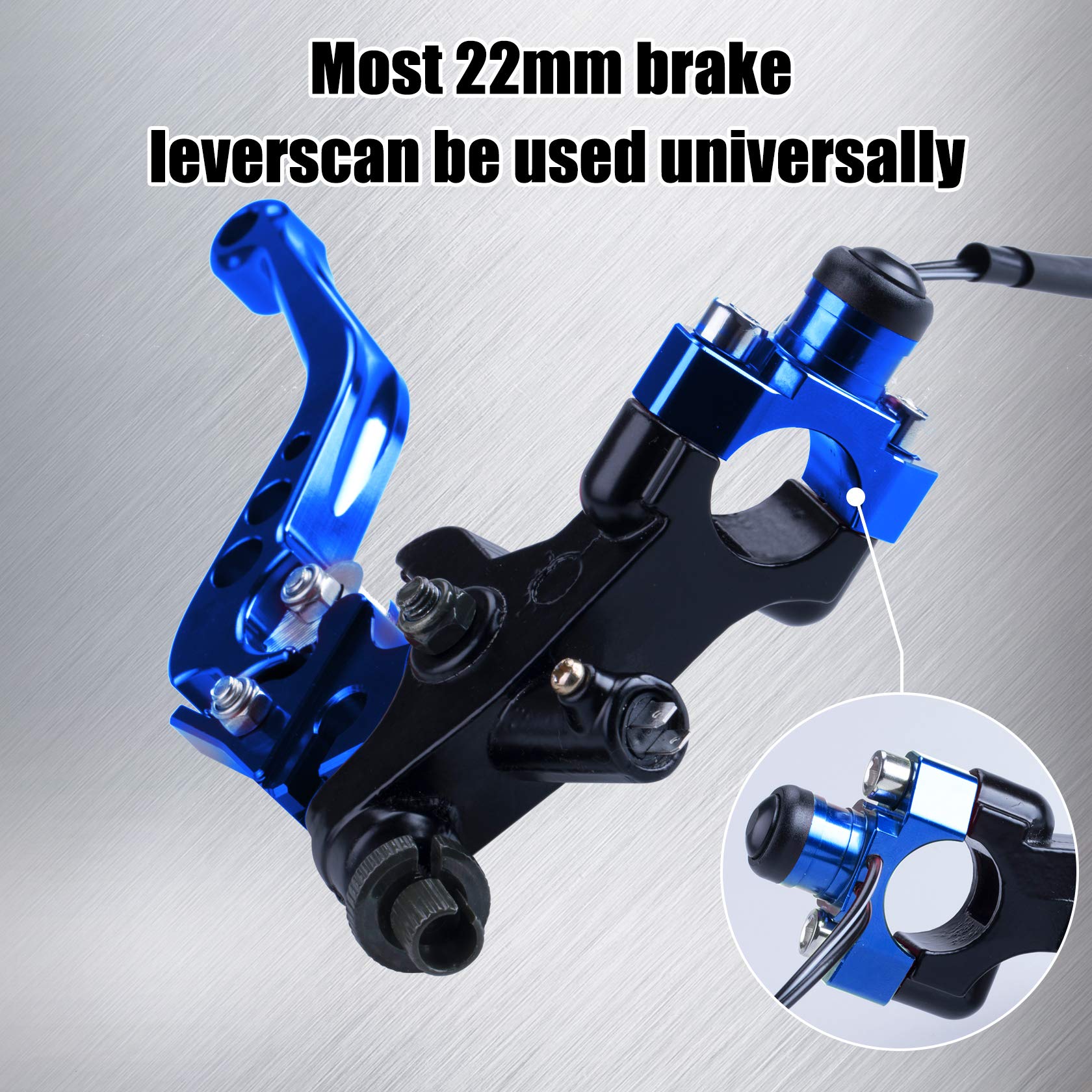 Oraevy Cnc Universal Motorcycle Engine Stop Start Kill Switch Button With Mounting Backplate Compatible With Yamaha Yz250 Yz450