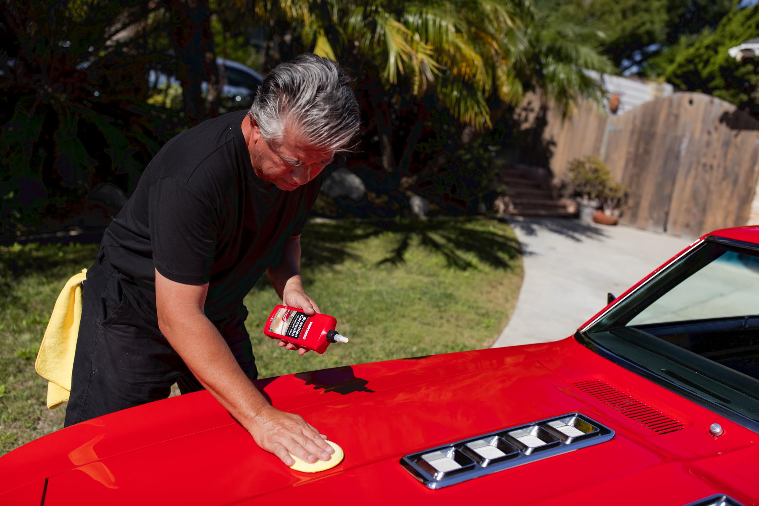 Mothers 05701 California Gold Brazilian Carnauba Cleaner Liquid Wax - 16 Oz.