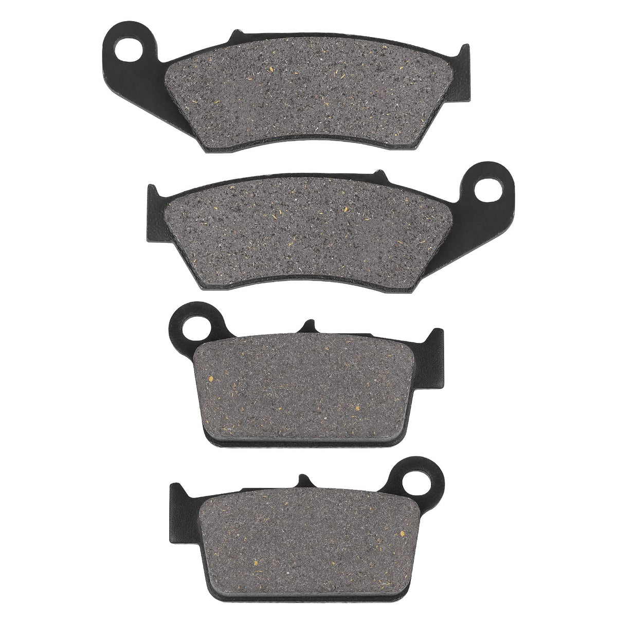 Sollon Front and Rear Brake Pads for Kawasaki KX250 KX250F KX450F KLX450R, for Suzuki RM-Z 250 RM-Z 450 RMX450- for Yamaha YZ125