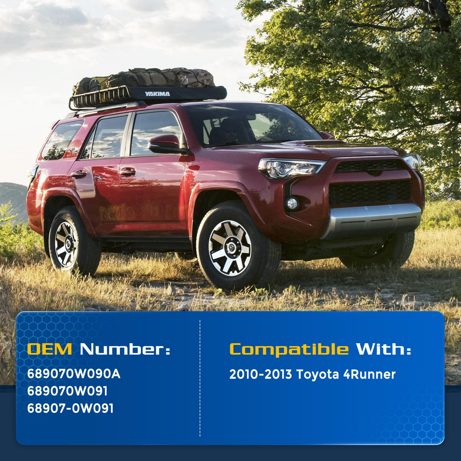 Arana Liftgate Struts For Toyota 4Runner 2010-2023, Rear Hatch Lift Support Trunk Shocks Fit 2010-2023 Toyota 4Runner Base/Limit