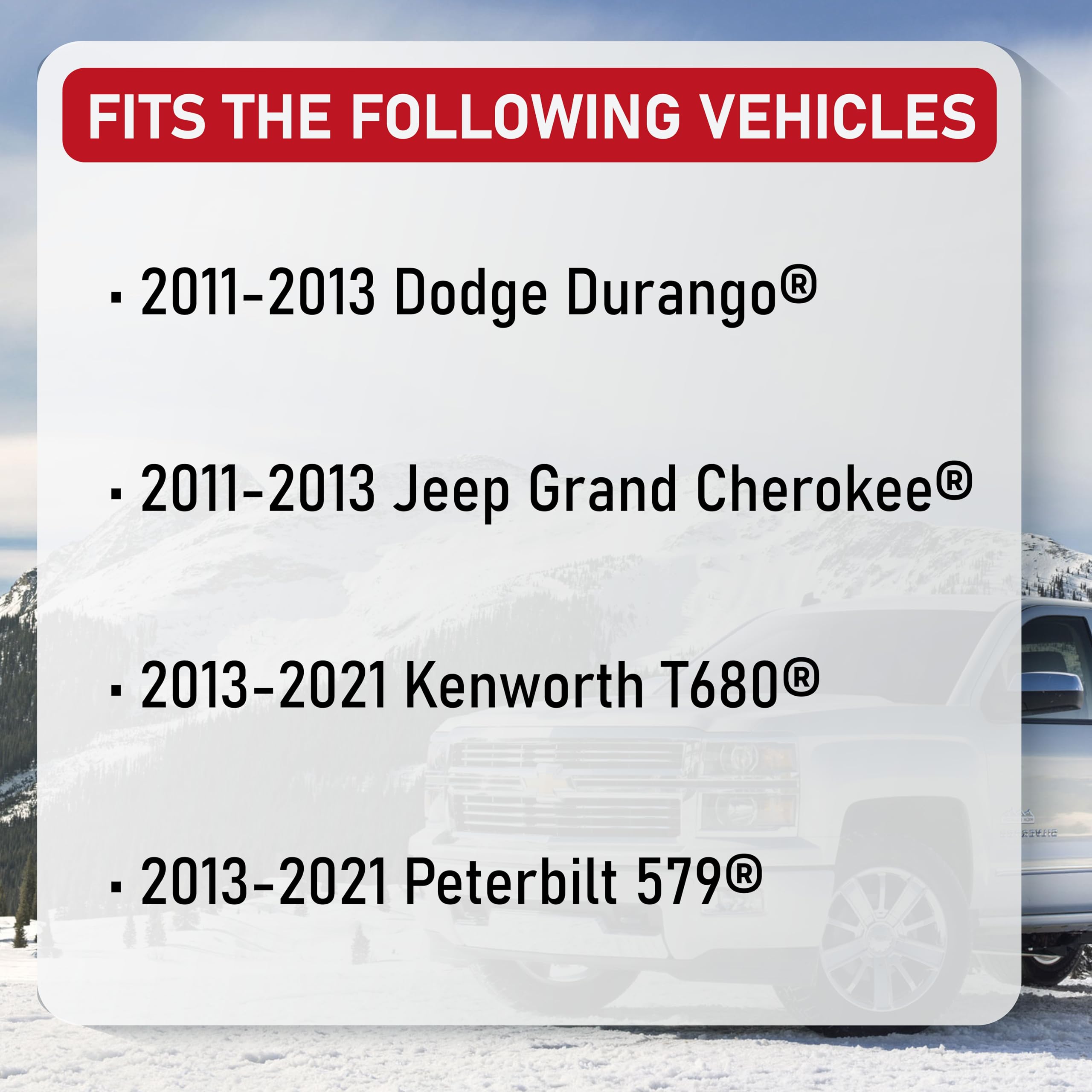 Hvac Air Blend Door Actuator Replacement By Aa Ignition - Compatible With Dodge, Jeep, Kenworth, Peterbilt - 2011-2013 Durango,