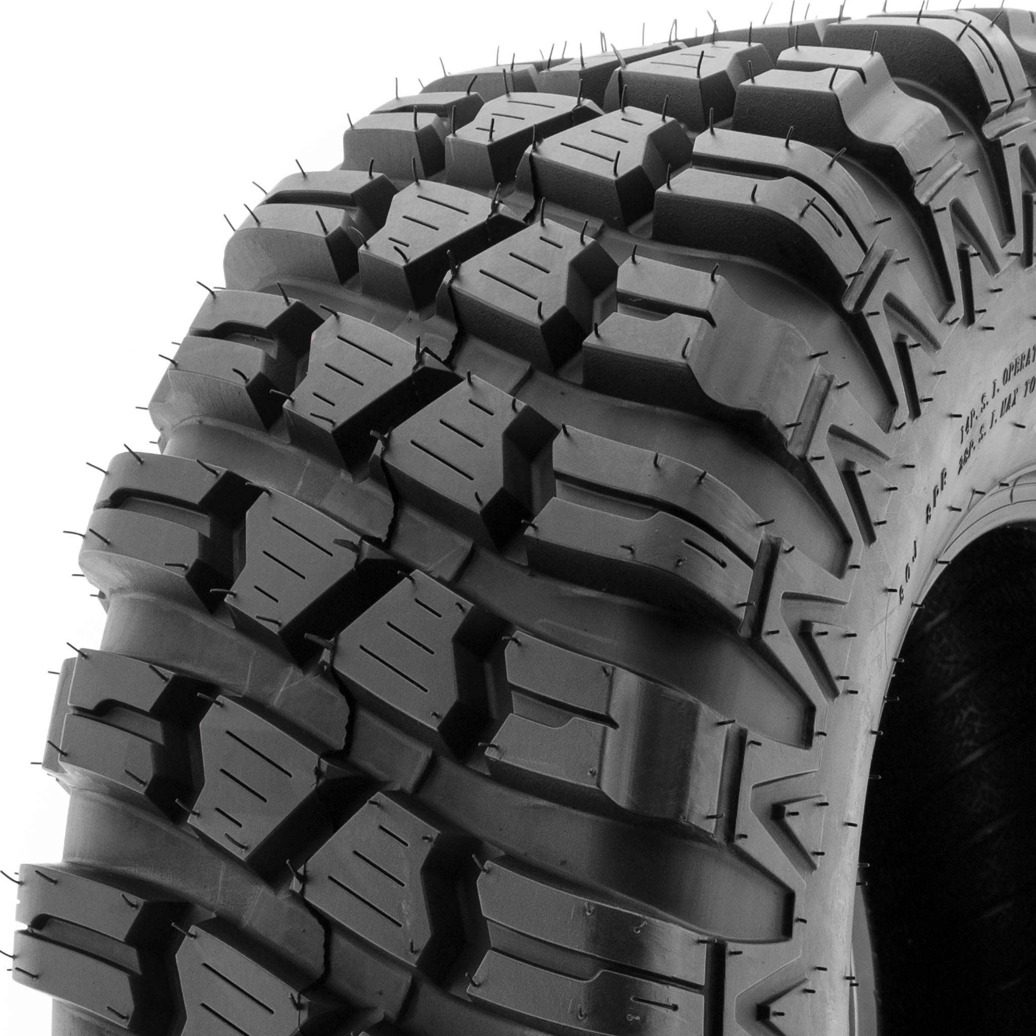 Set of 4 SunF A047 XC MX Hardpack UTV SxS Dual Sport Tires 30x10-15, 8 PR, Tubeless, all terrain off-road