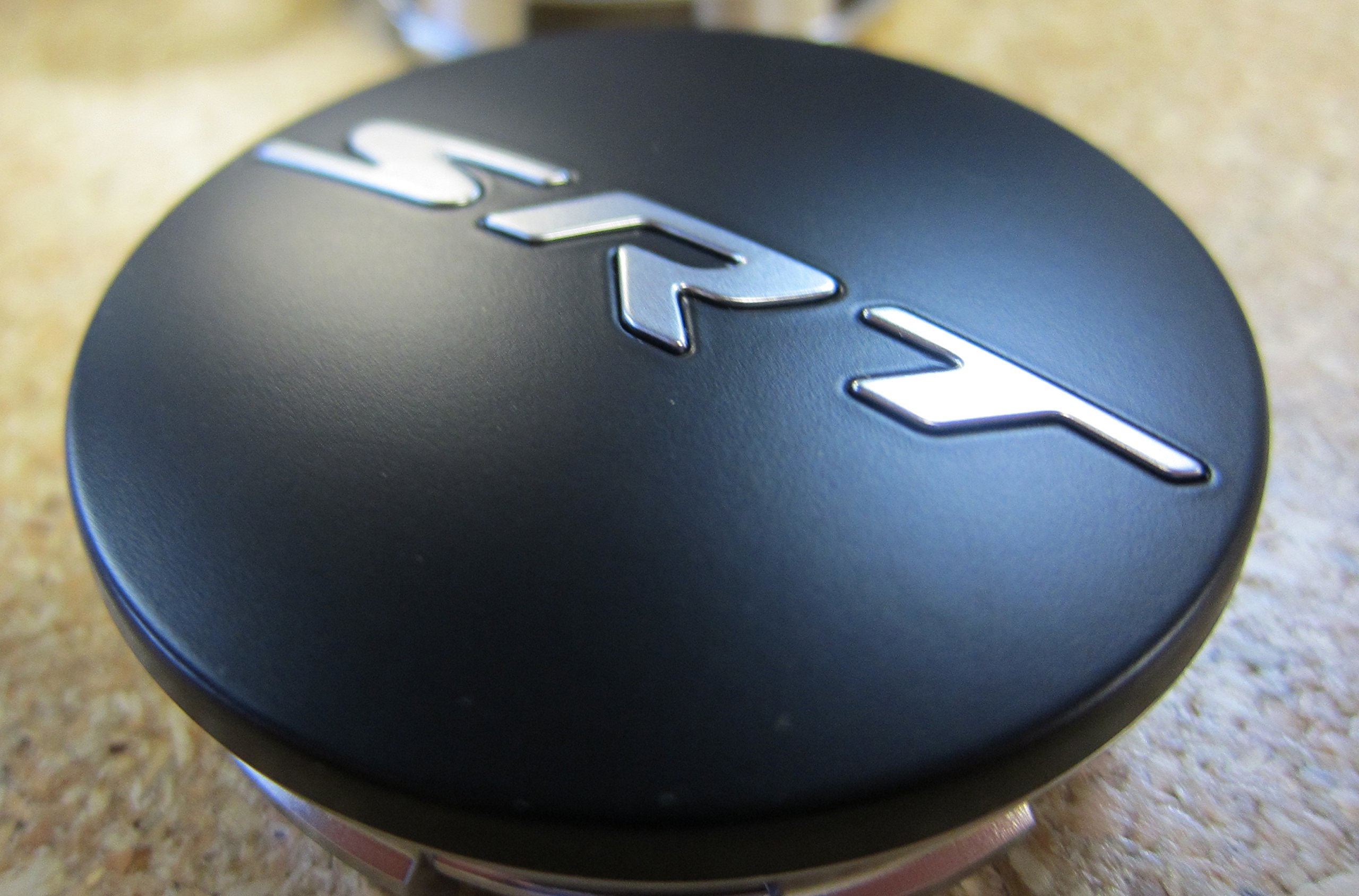 Mopar Dodge Challenger Charger Black Srt Wheel Center Cap Set Of 4 Oem