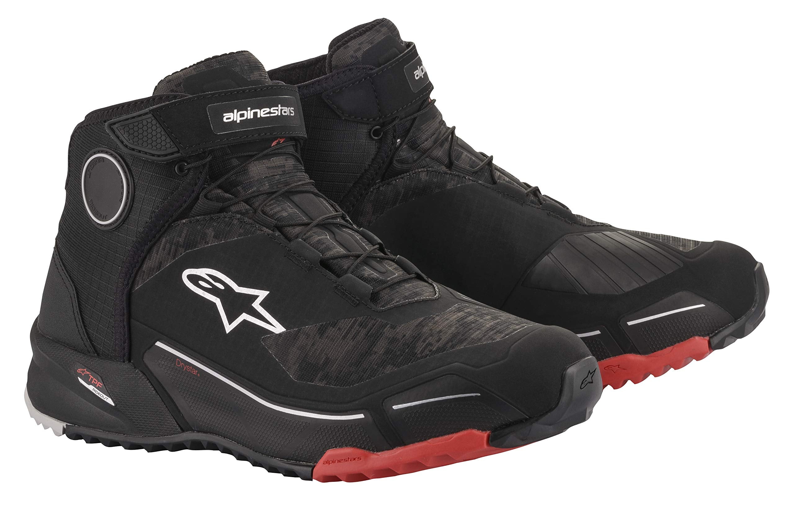 Alpinestars Mens Motorbike Shoes, Black, 41 EU