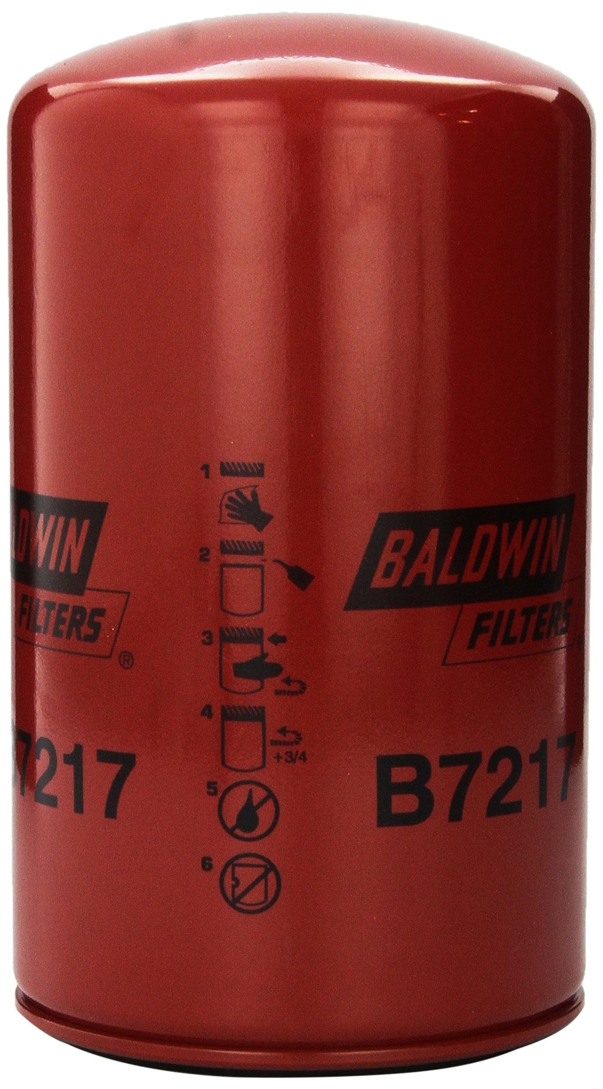 Baldwin Filters Oil Filter, Spin-On,