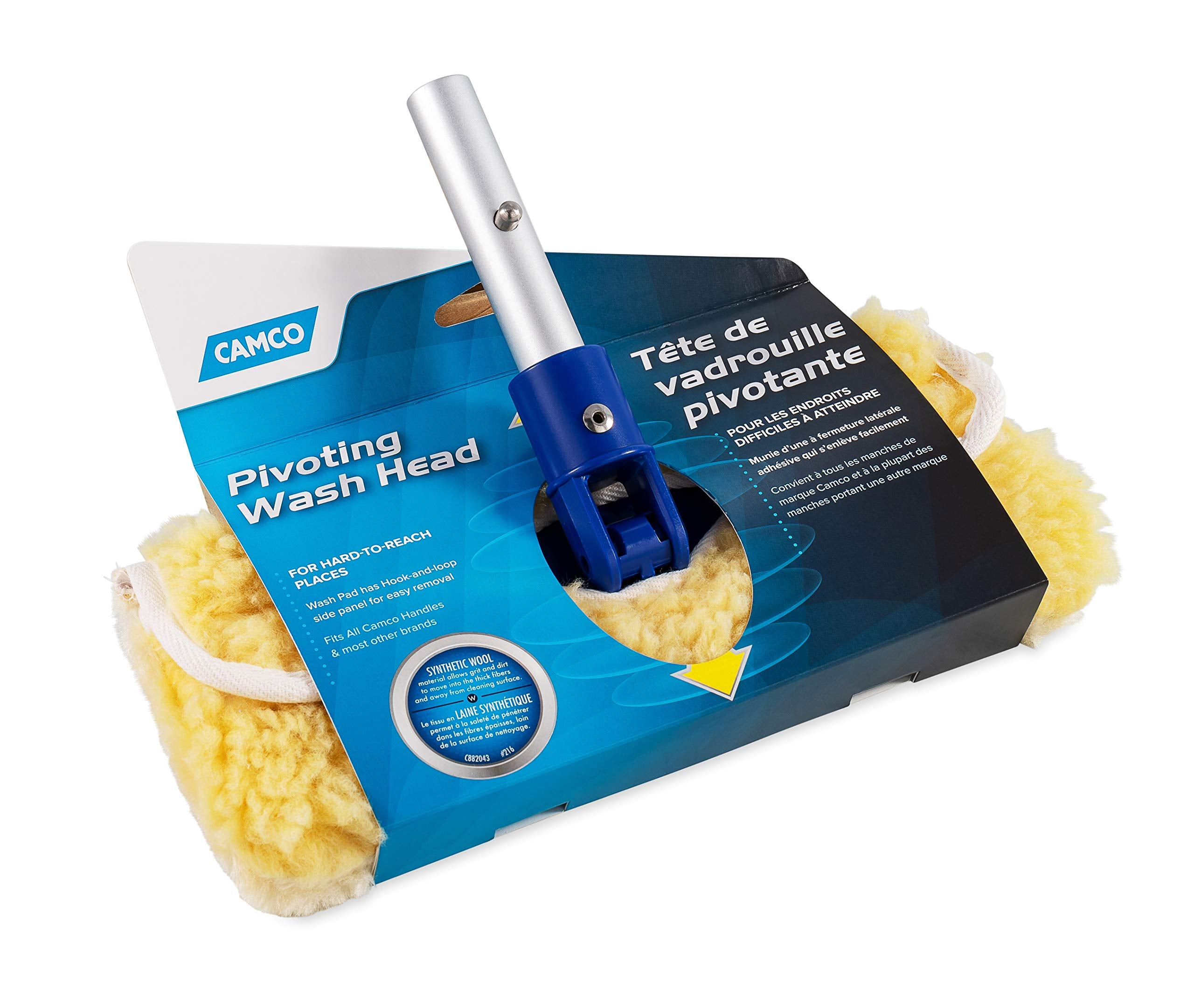 Camco 41930 Wash Head Attachment With Pad