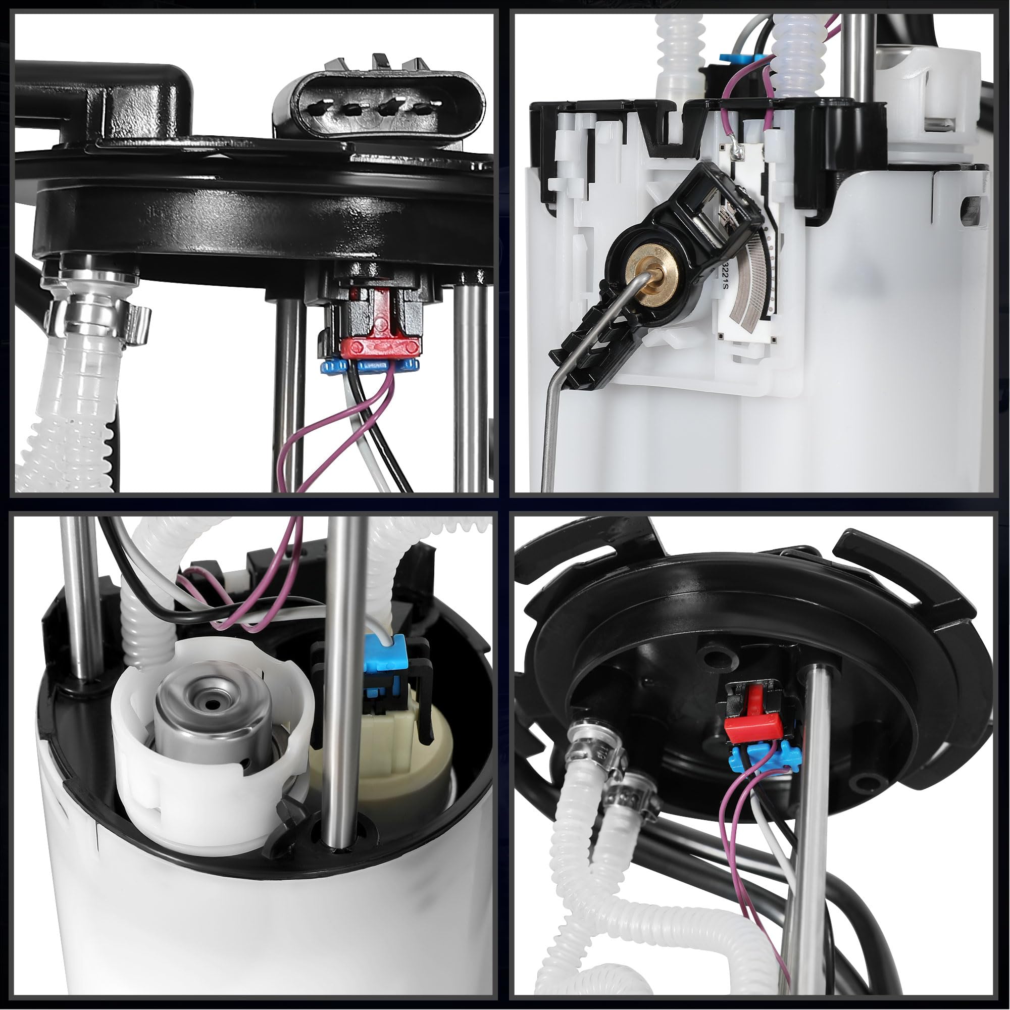 Dwvo Fuel Pump Compatible With Chevrolet Cobalt 06-08 & Pontiac G5 2007-2008, Pursuit 06 & Saturn Ion 2006-2007 2.0L 2.2L 2.4L