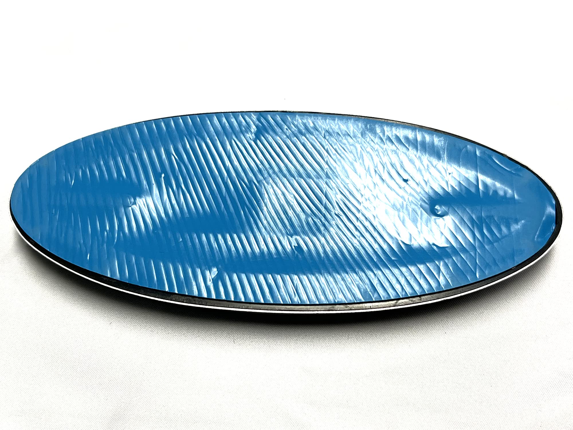 Everhitch 7 Inch American Black Flag Emblem For Ford, 7'' X 2 3/4'' Oval Decal Badge Nameplate For F150 F250 F350 99 00 01 02 03