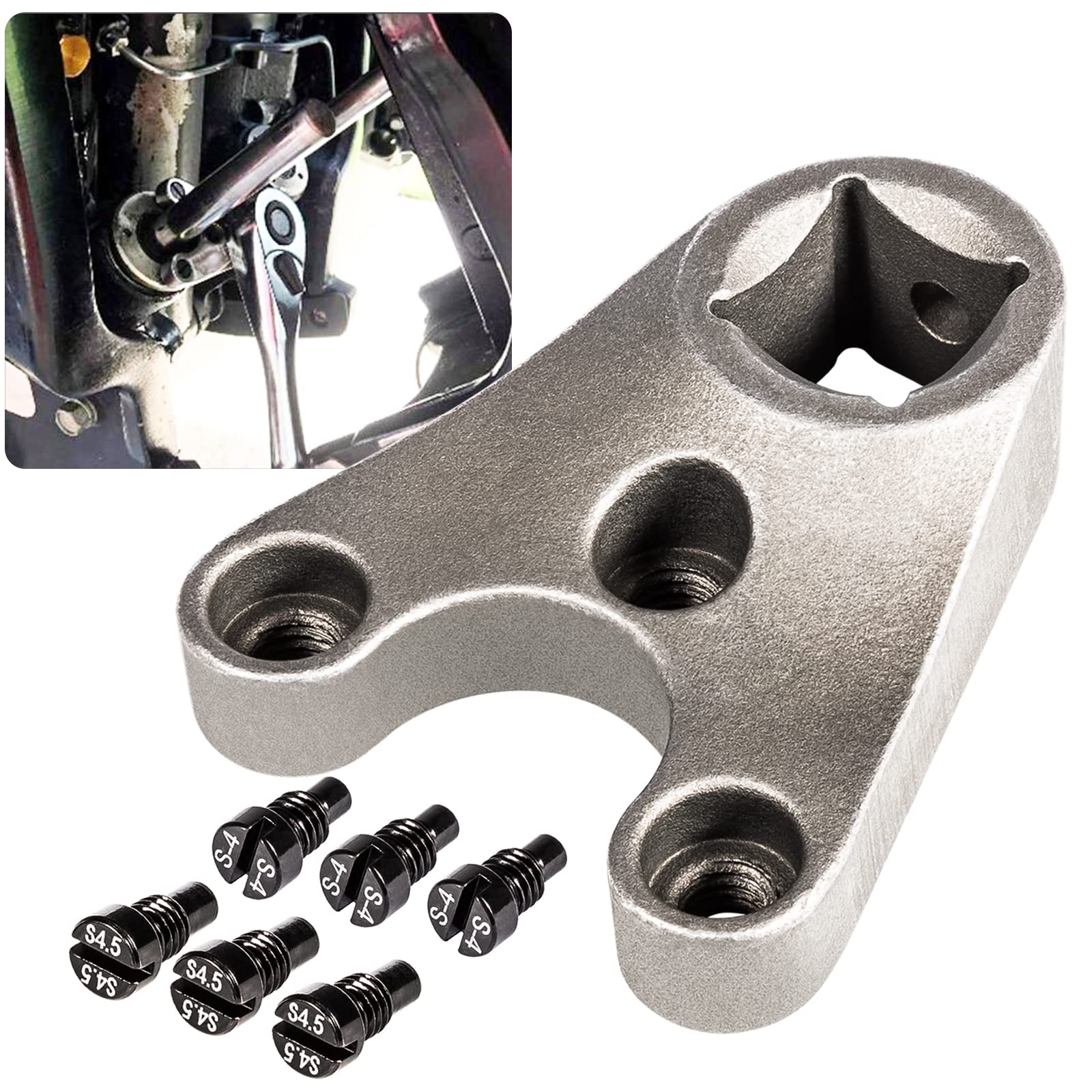 Trim/Tilt Pin Wrench MT0006-32mm x 4/4.5mm Remove Trim/Tilt Caps on Hydraulic Cylinders Compatible for Yamaha Suzuki Johnson Evi