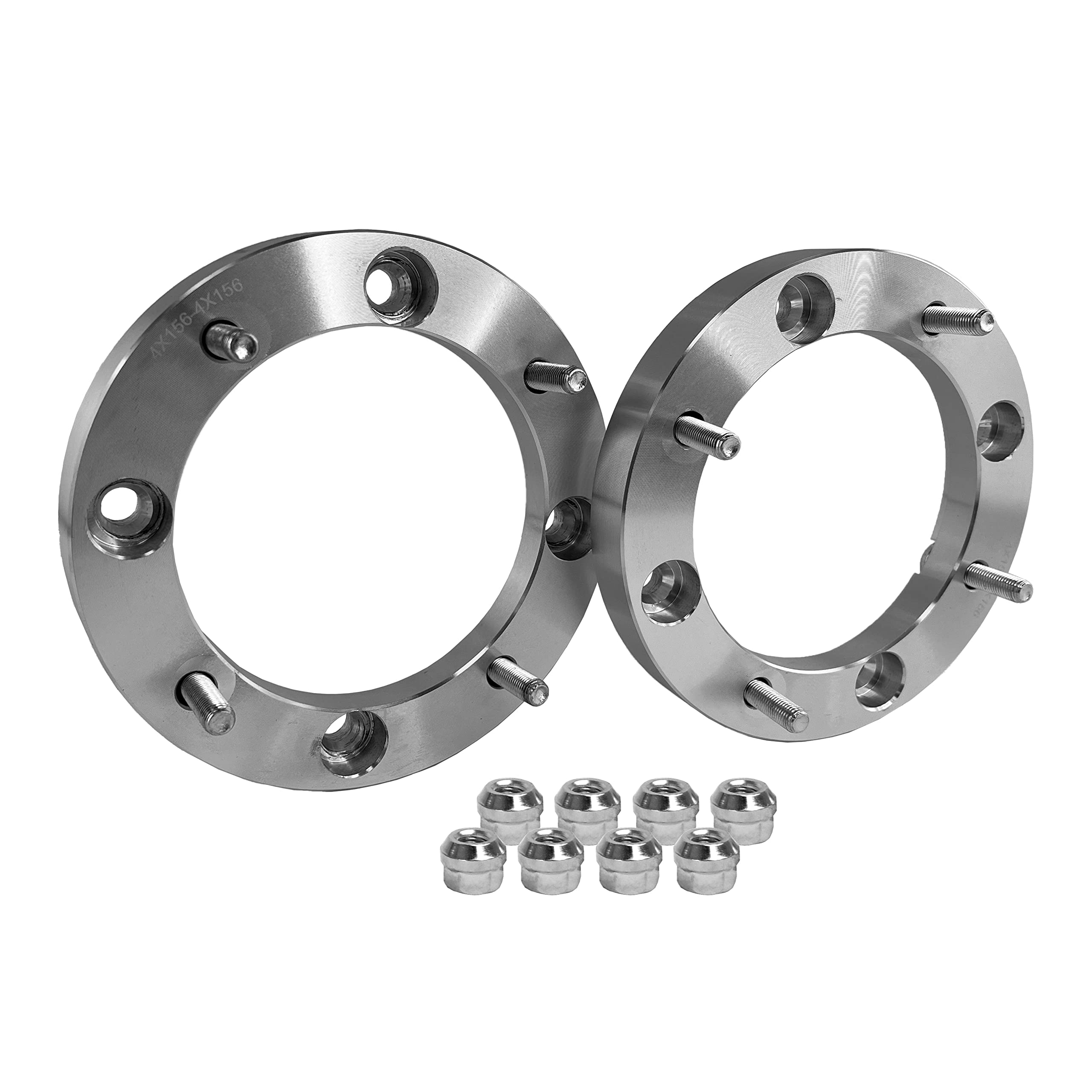 Rugged Front/Rear Wheel Spacer For Polaris Sportsman 90/110/300/400/400/450/500/550/570/800/850/1000/Ace/Forest 500/550/800/850, Machine Pressed High Tensile Studs (See Fitment Details In Description)
