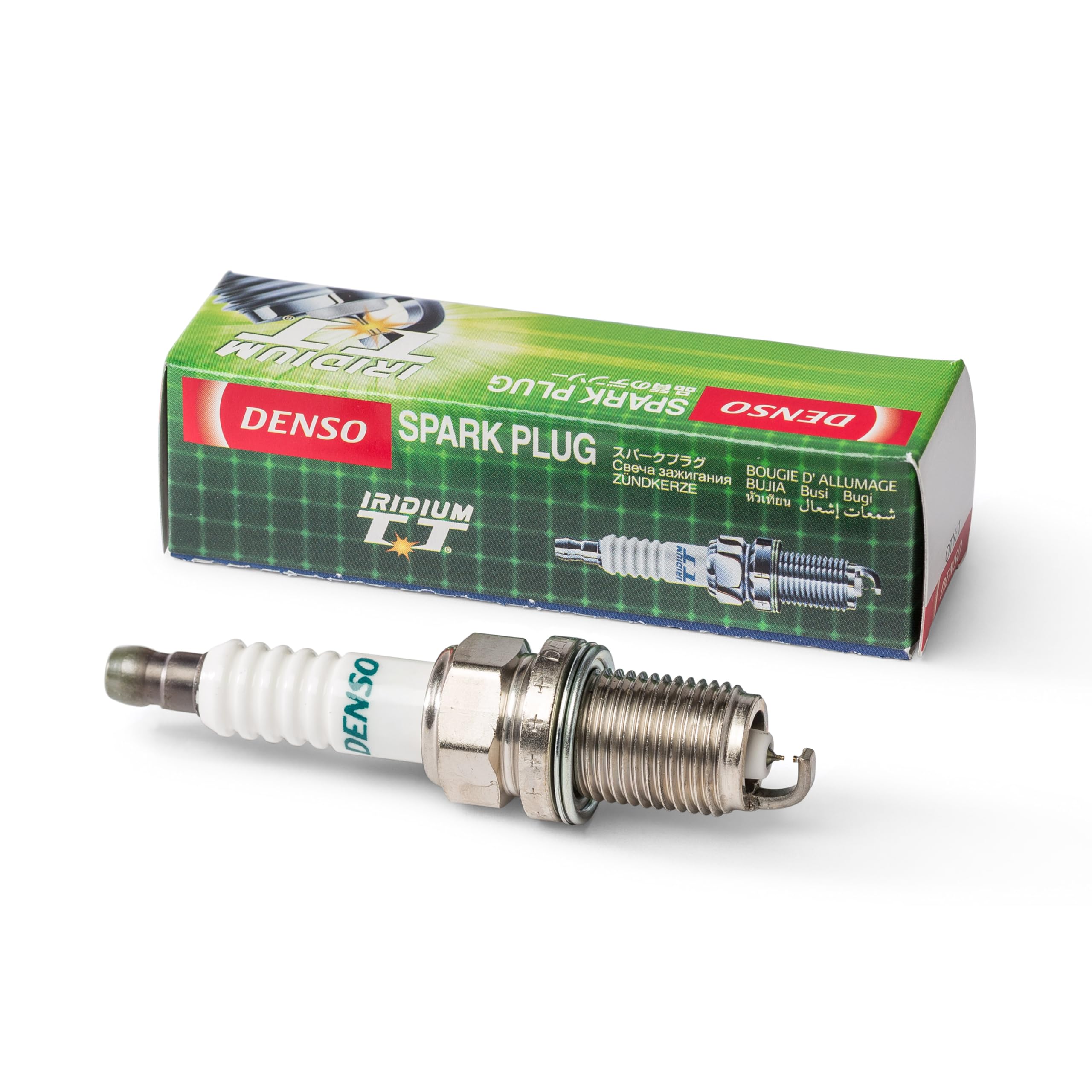 Denso (4704) Ikh20Tt Iridium Tt Spark Plug, (Pack Of 1)