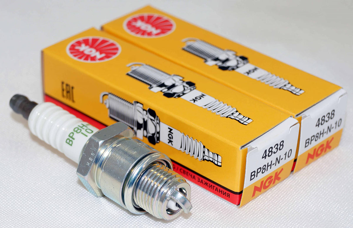Ngk Spark Plug Set 708.21.34 - Bp8H-N-10 4838 - Set 2 Pieces -