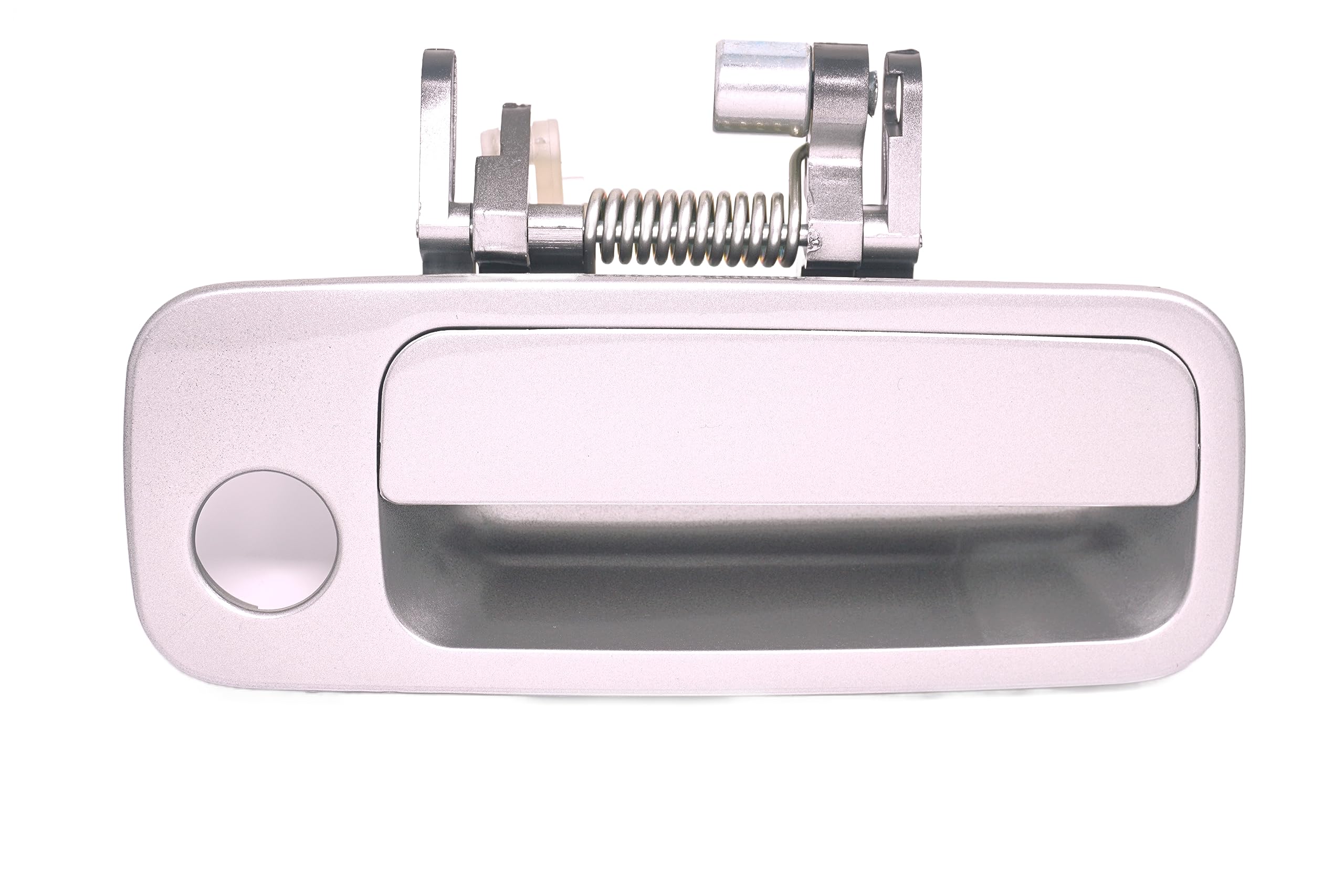 S Sentinel Parts Outside Exterior Door Handle Front Right Passenger Side 1C8 Lunar Mist Silver For Compatible With 1997-2001 Cam