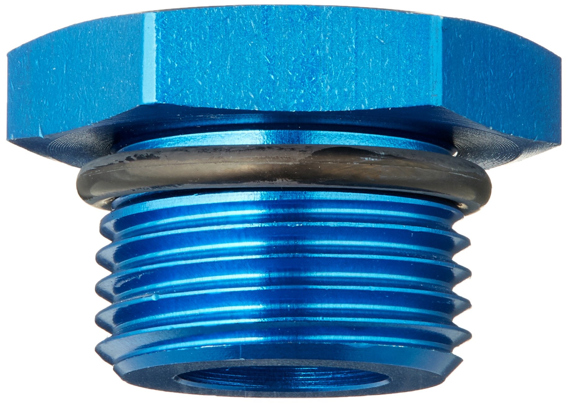 Aeroquip Fcm3726 Blue Anodized Aluminum -10An O-Ring Boss Plug