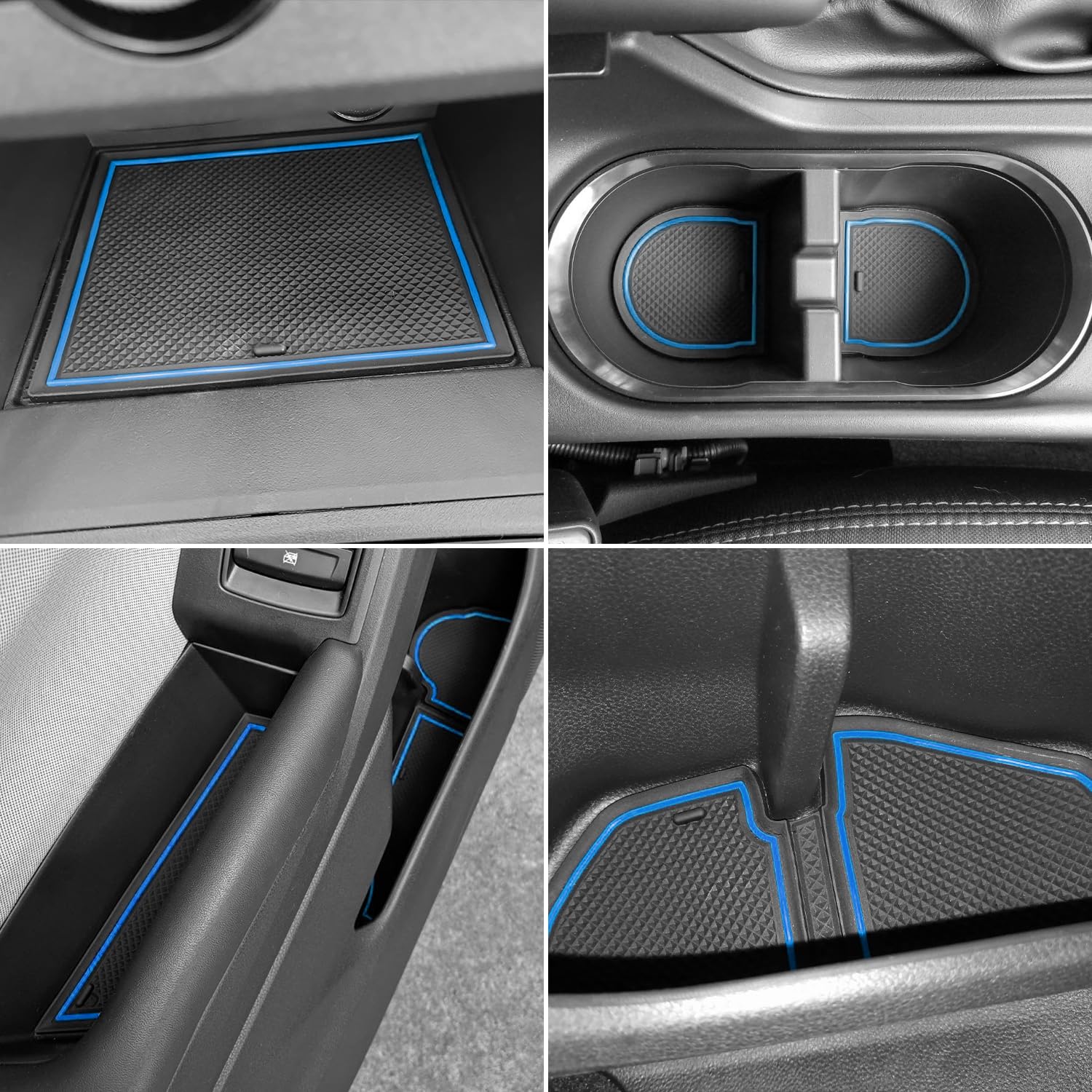 Mochent Cup Holder Insert For Subaru Crosstrek 2023 2022 2021 2020 2019 2018 And For Subaru Impreza 2017-2023 Center Console Mat