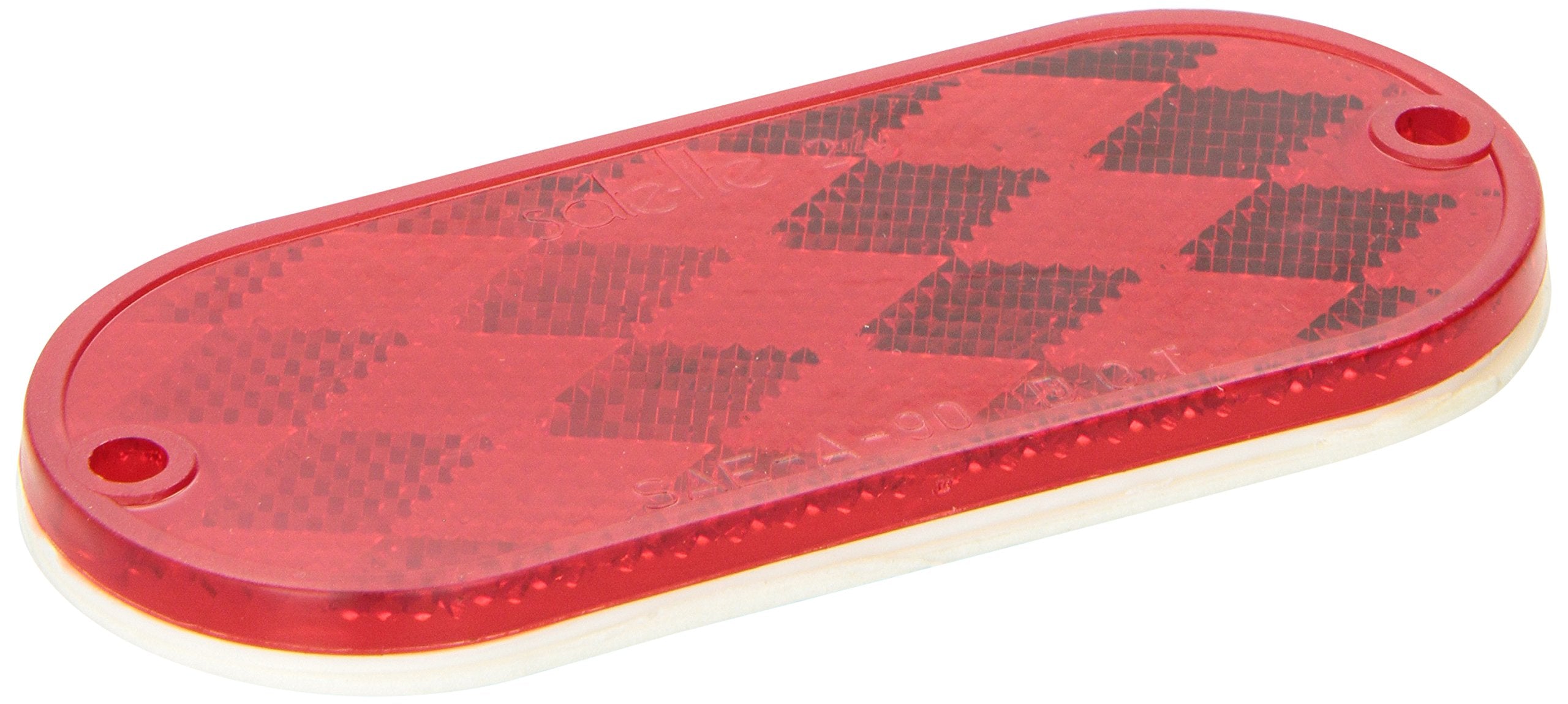 Grote 41042 Red Oval Reflector
