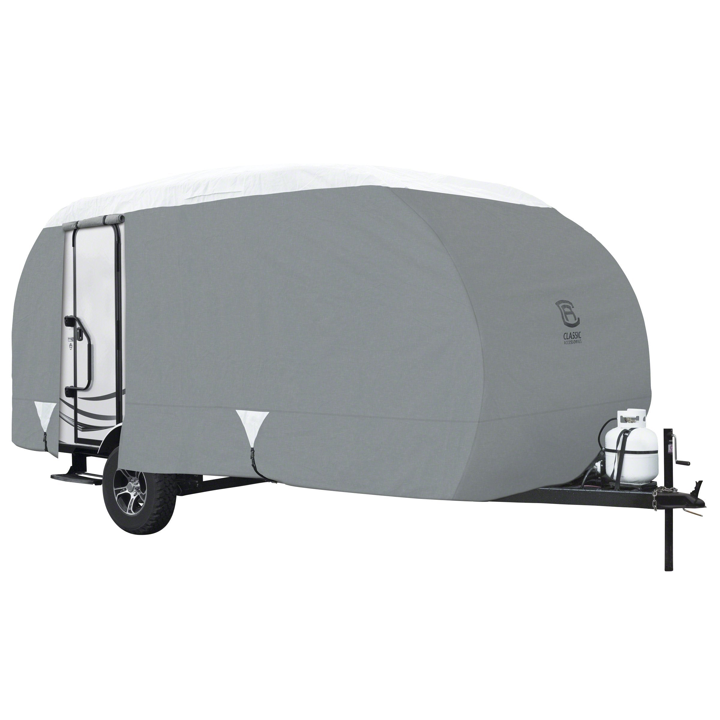 Classic Accessories - 80-197-171001-00 Over Drive Polypro3 Deluxe R-Pod Travel Trailer Cover, Fits Up To 17' 7 Long - Trailer Body Only