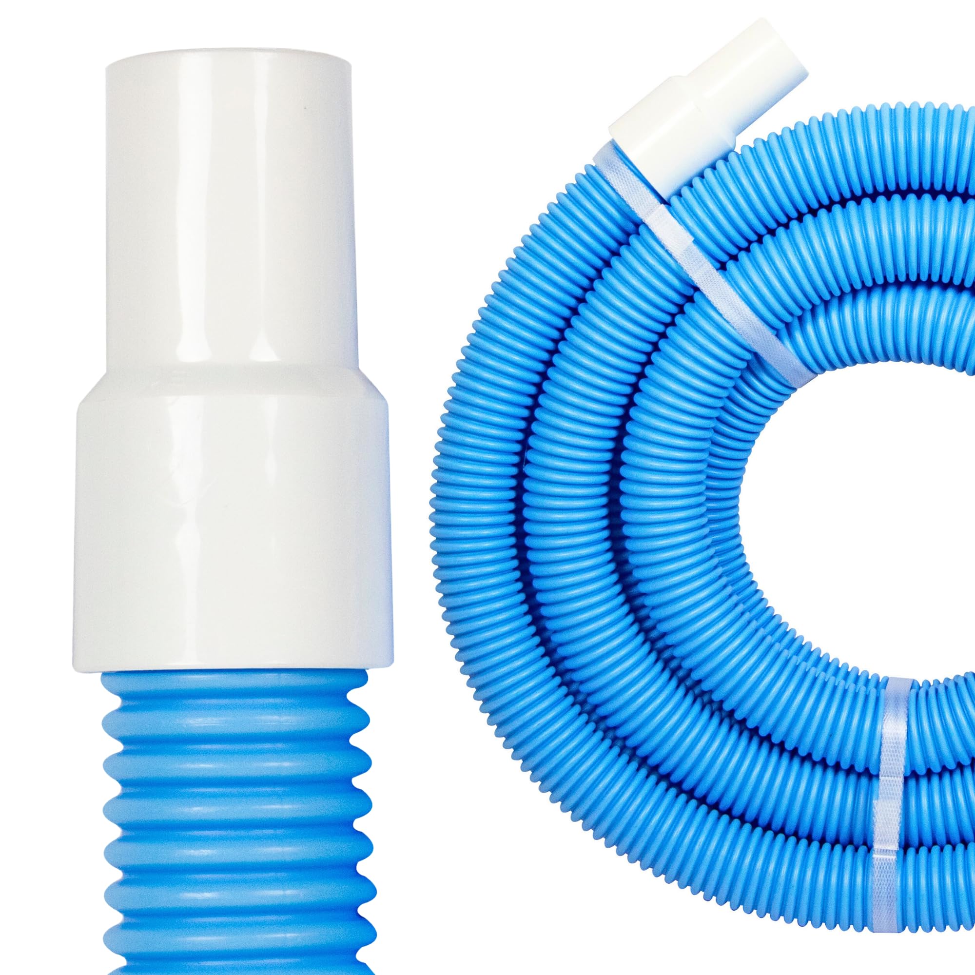 Swimline Hydrotools Standard Swimming Pool Vacuum Hose 1.25'' X 18' For Inground Pools - Compatible With Vacuum Heads, Skimmers,