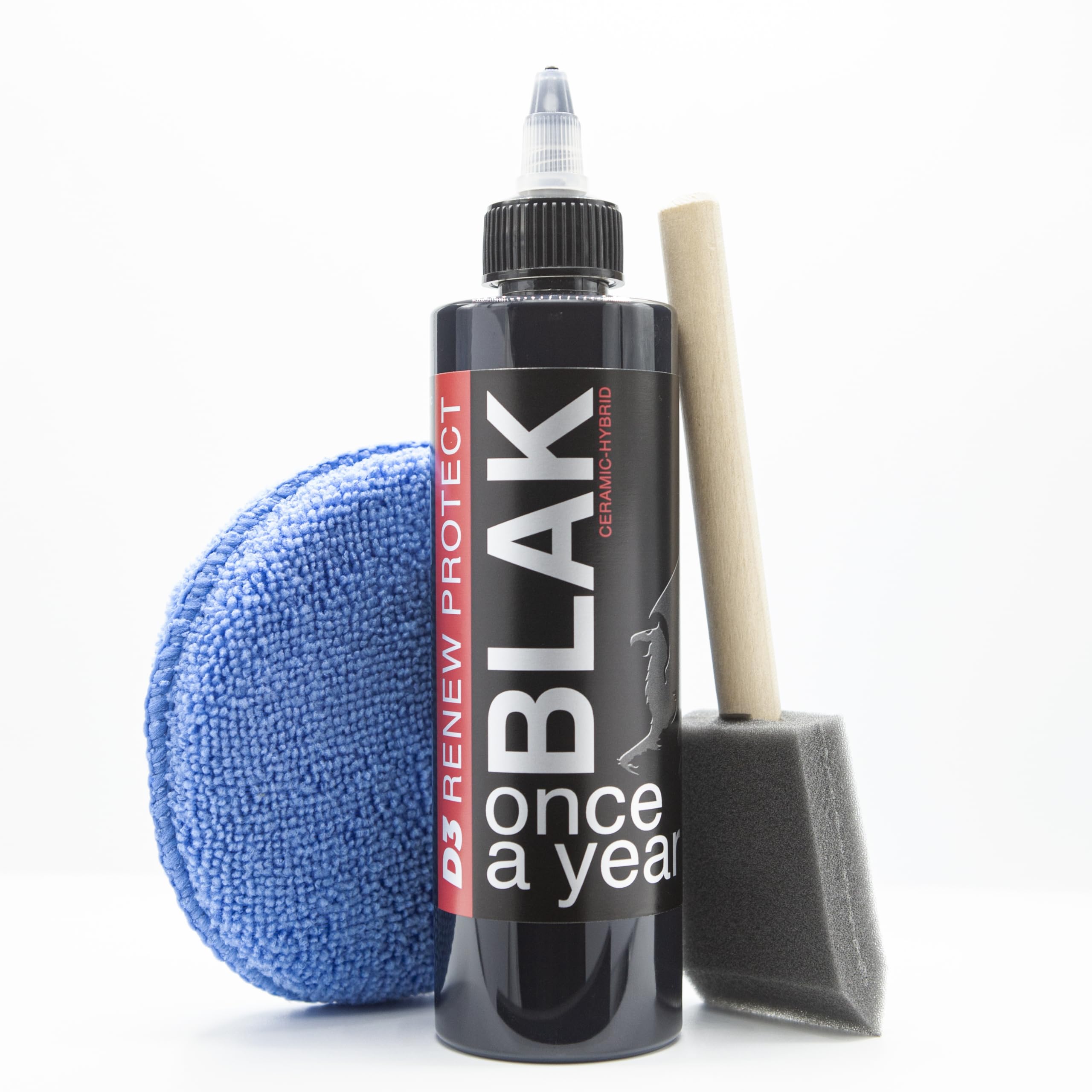 Renew Protect Blak | Semipermanent Tire & Trim Treatment, Low To High Shine & Durability, Floor Mat- Rv- Motorcycle-Safe, Acryli