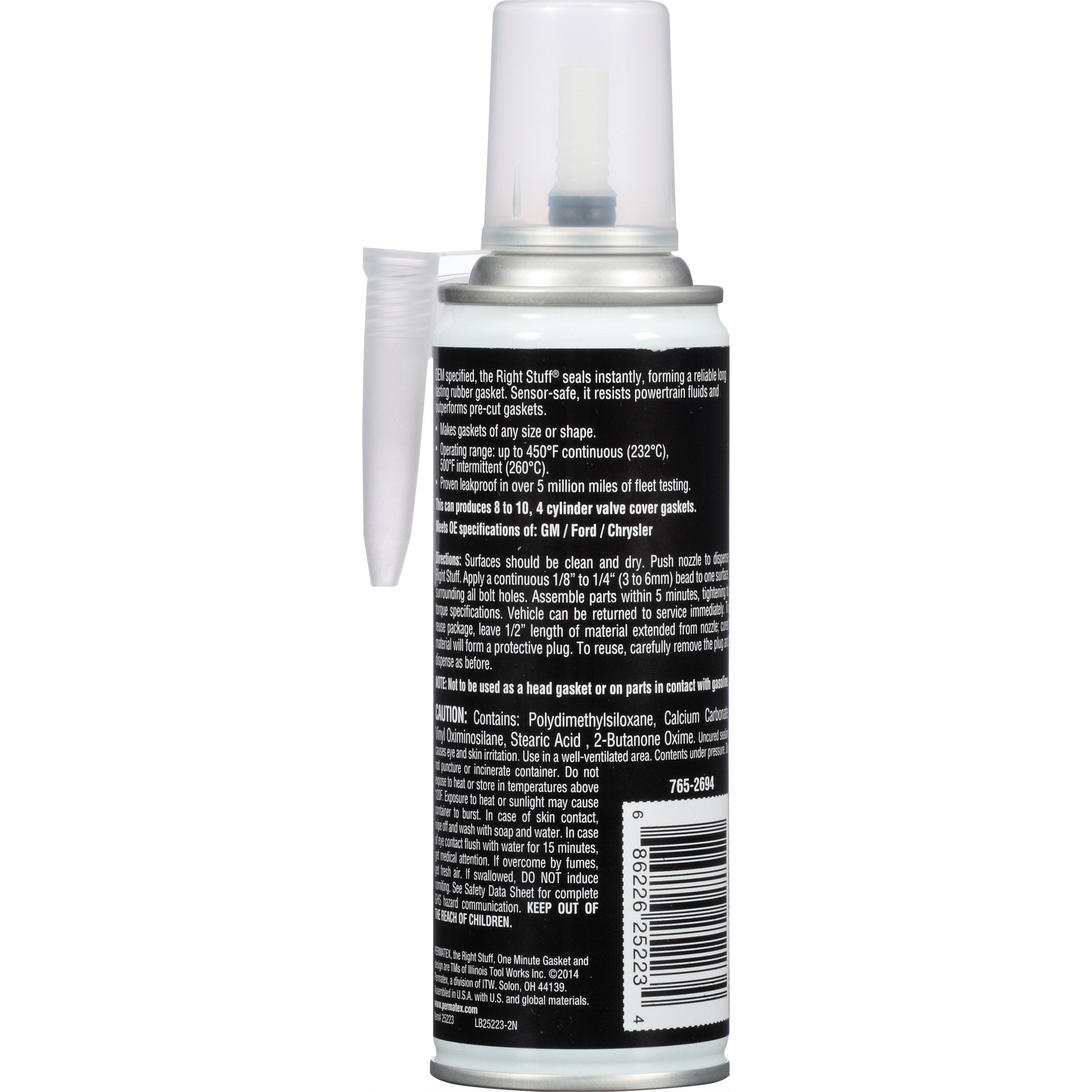 Permatex 25223-6Pk The Right Stuff Gasket Maker, 4 Oz. (Pack Of 6)