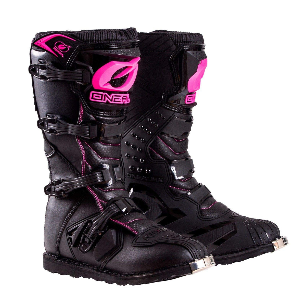 O'Neal 0325-707 Womens New Logo Rider Boot (Black/Pink, Size 7) WBCARB073XVQX9K