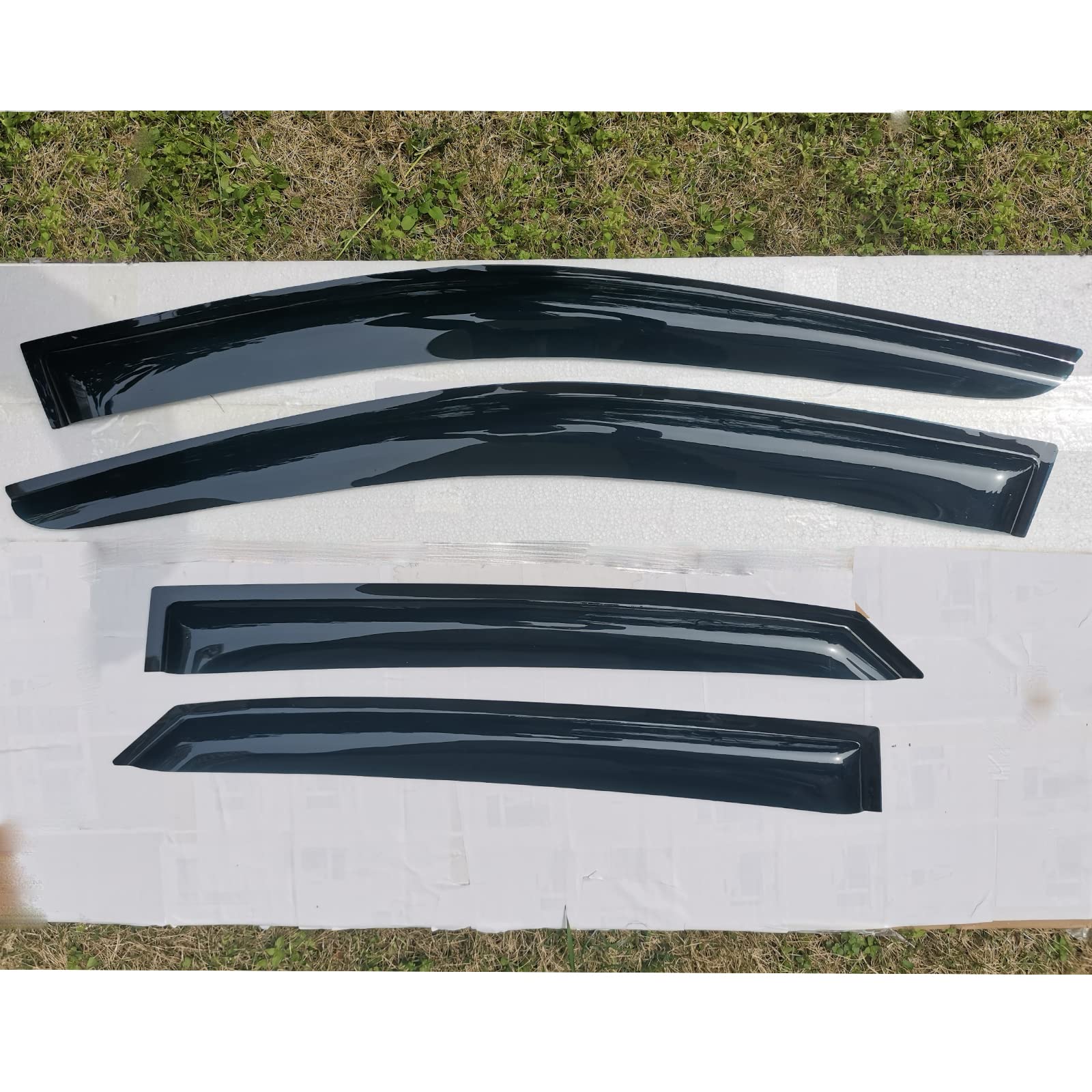 Side Car Window Visor Vent Deflectors Rain Guards Compatible With Lexus Rx 350 350H 500H 2023 2024 2025, Vent Deflector Window R