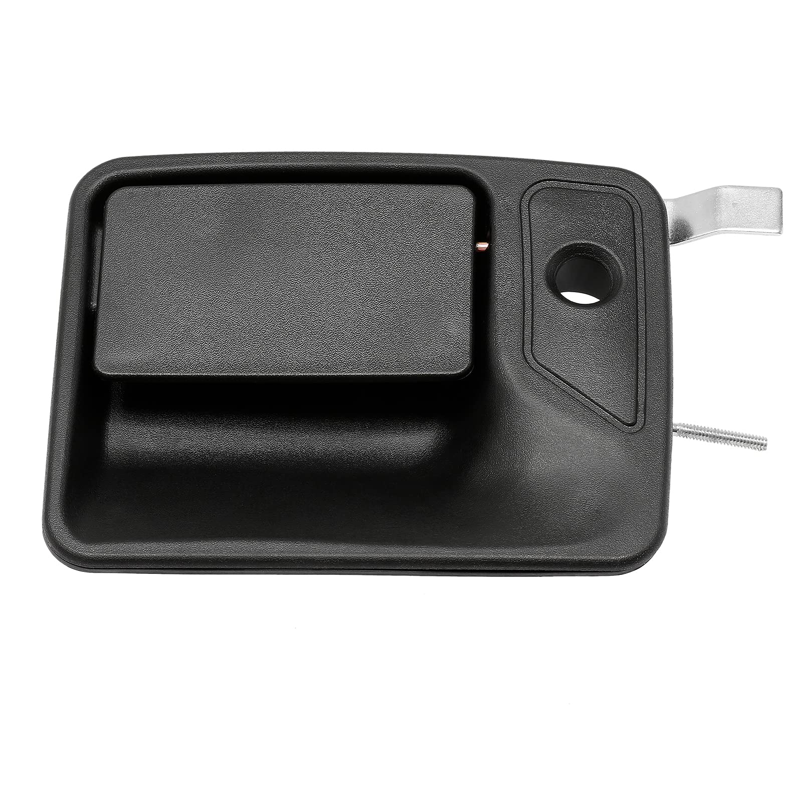 Gledewen Exterior Door Handle, Front Driver Side, Compatible With 1999-2016 Ford F-250/F-350/F-450/F-550 Super Duty/Ford Excursion & More, Outside Left With Key Hole | Replace# 7C3Z-2522405-Aa 79306