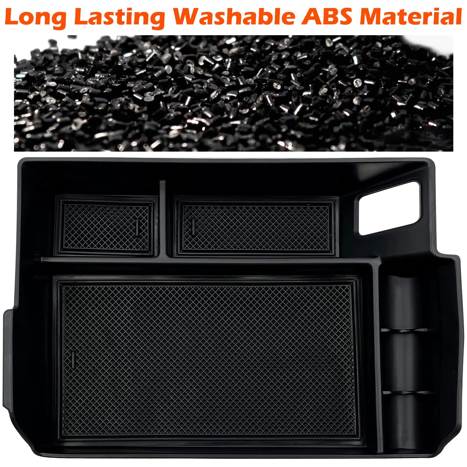 Jojomark Compatible With Toyota Sienna 2021 2022 2023 2024 Accessories Center Console Tray Organizer