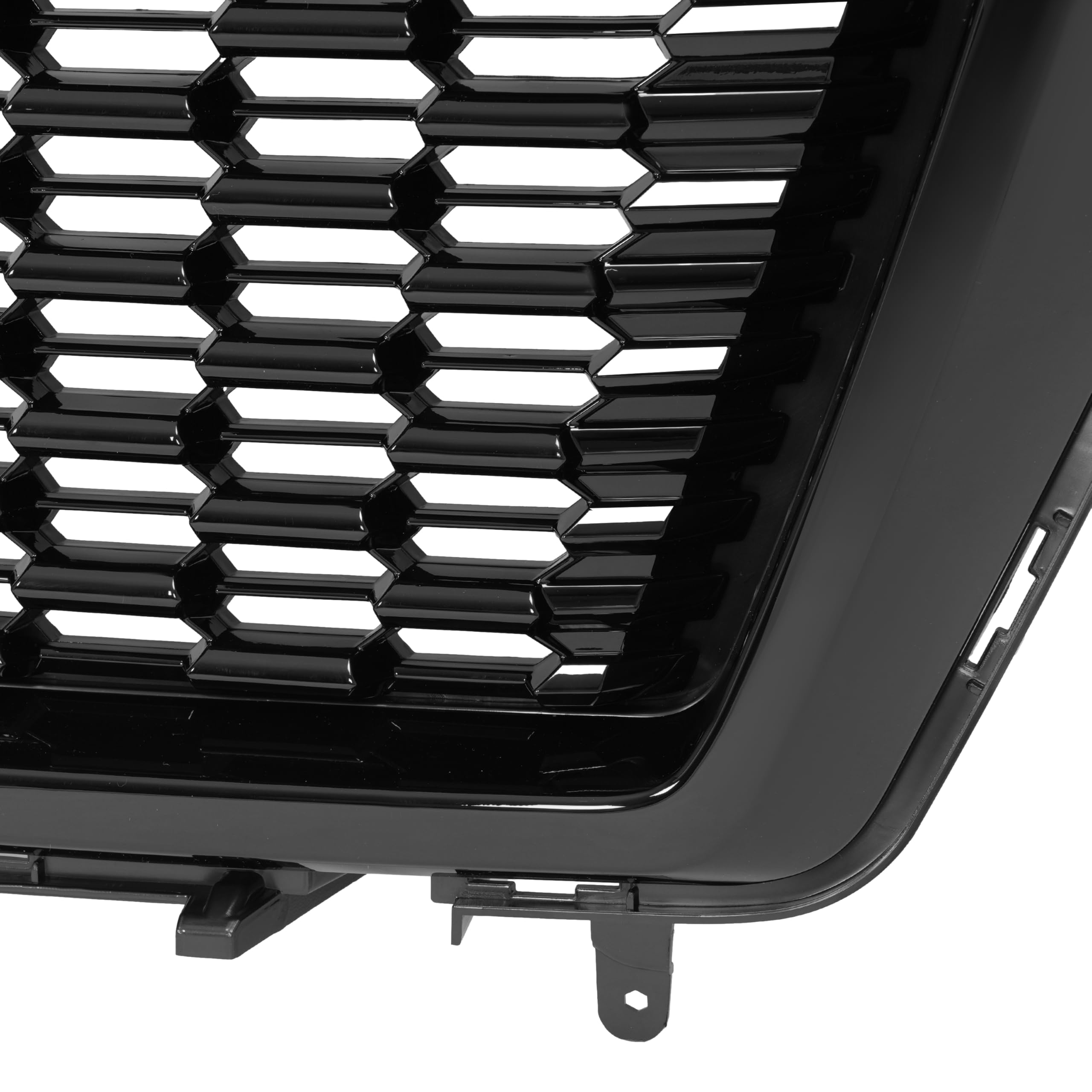 HECASA Front Bumper Grille Compatible with 2021-2024 GMC Yukon/Yukon XL Replacement for 84835783 GM1200856 Honeycomb Mesh Grill