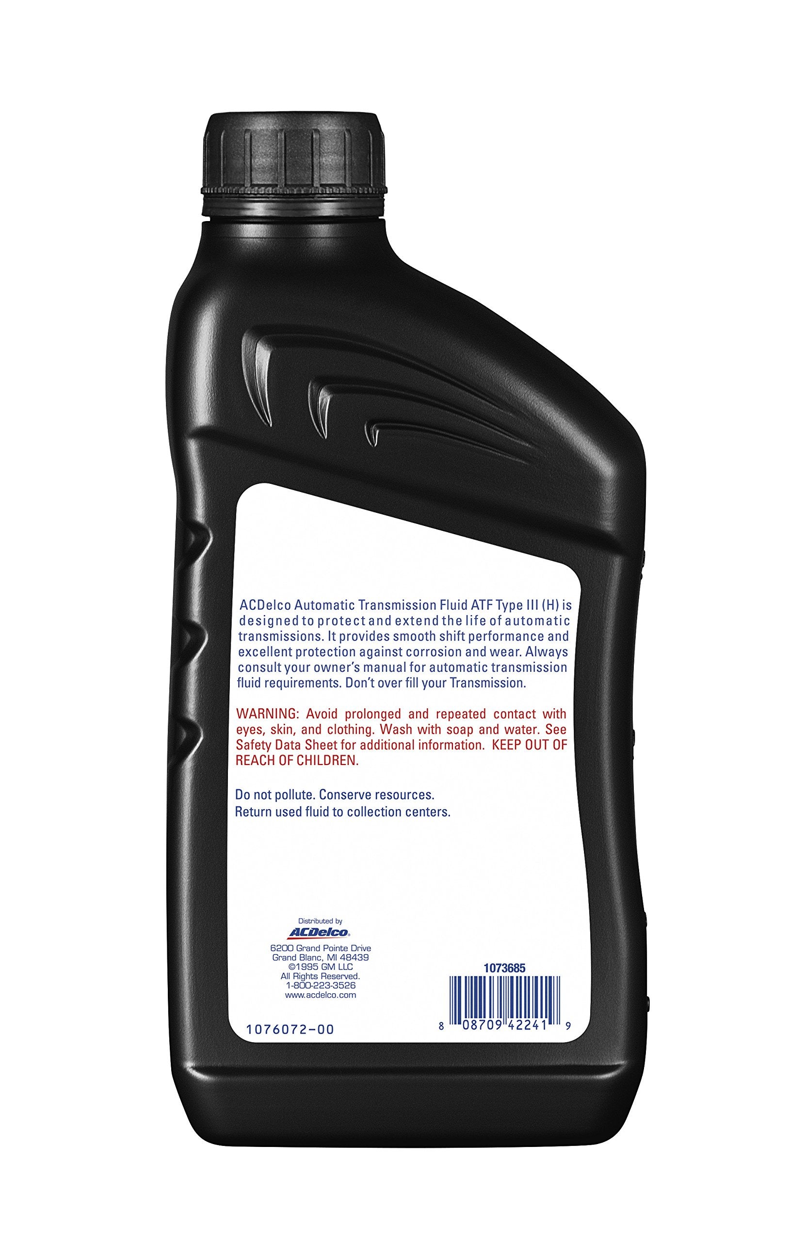 Acdelco Gold 10-9240 (88865544) Type Iii (H) Automatic Transmission Fluid - 1 Qt