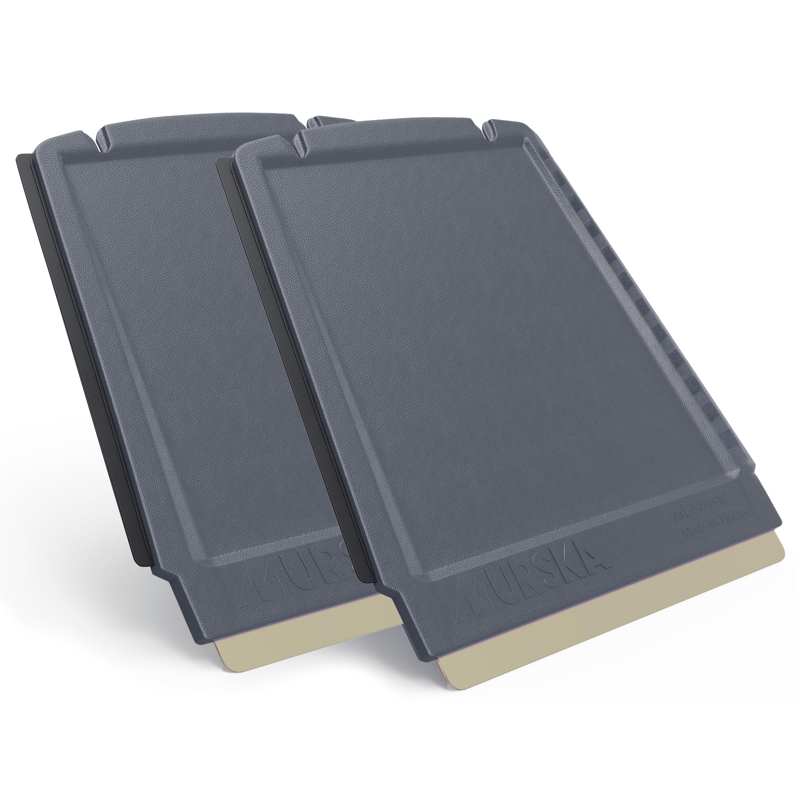 Ice Scraper Small Ice Scraper Brass Blade 2 Pack 4-In-1 Ice Scraper For Car Small Ice Scrapers For Car Windshield Frost Wipe Scr