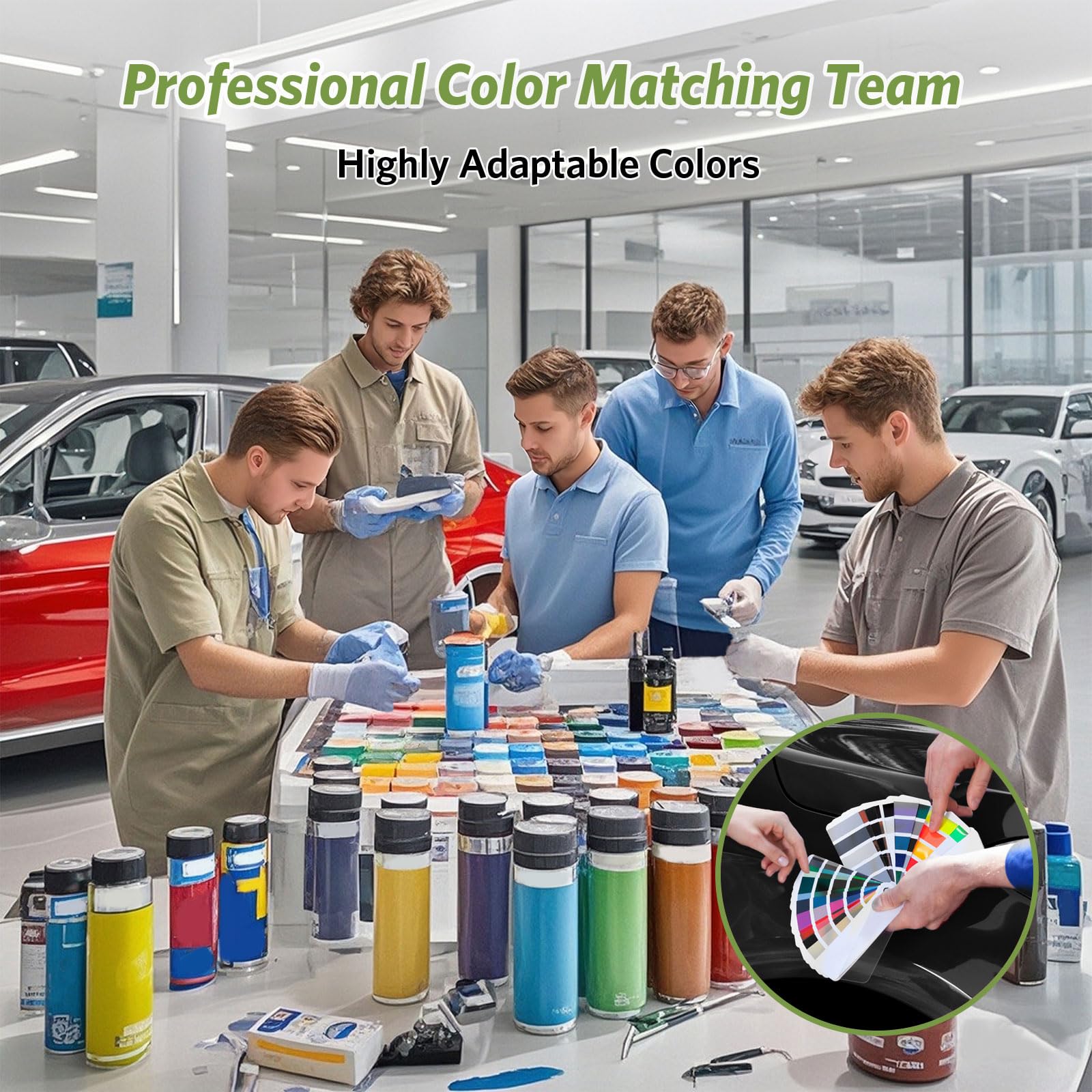 Carhuewell White Touch Up Paint, Car Scratch Repair Pen Quick And Easy Fix Auto Paint Chip Repair (Pure White)