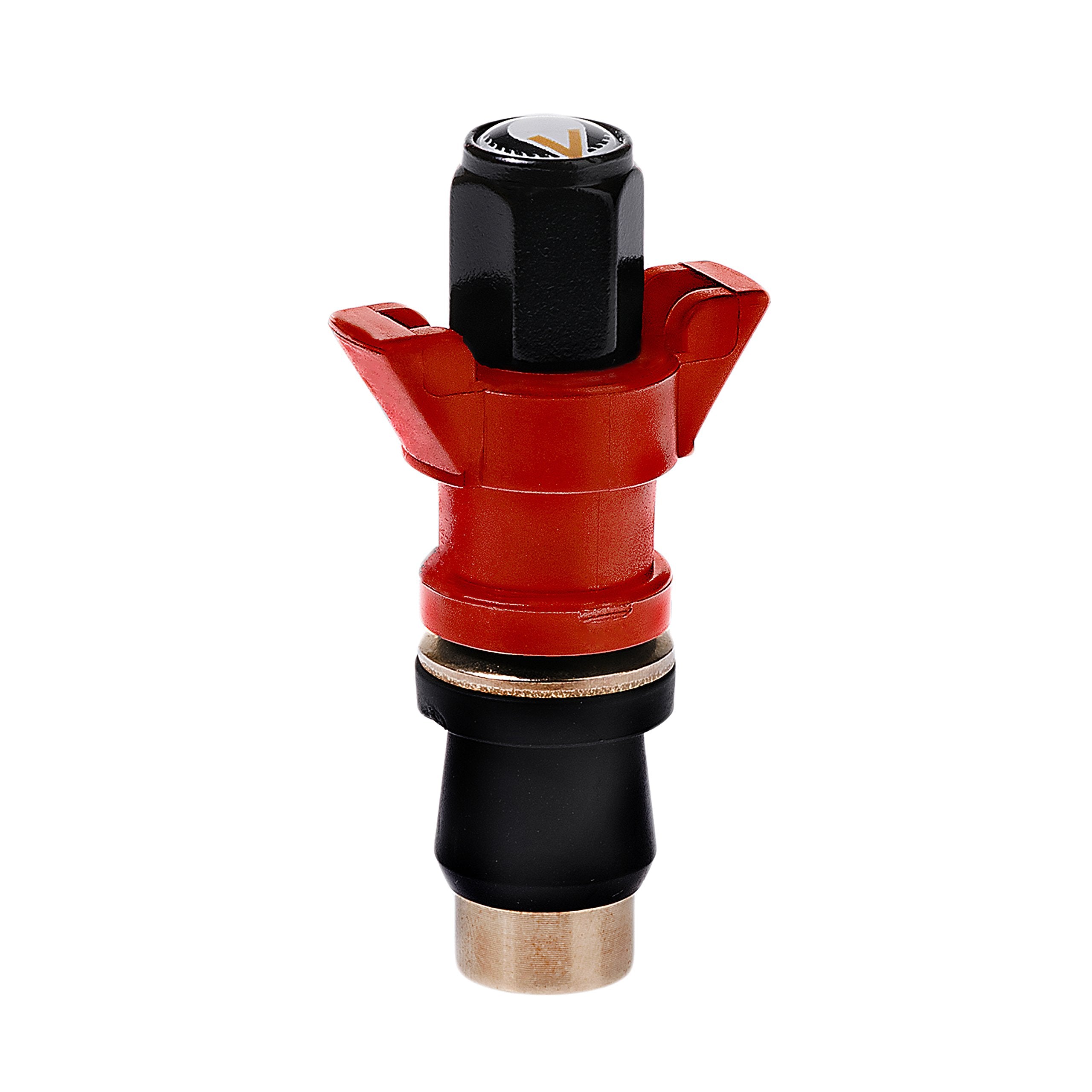 Colby Valve Emergency Valve Stem Replacement - Brass, Red Color, Durable Design