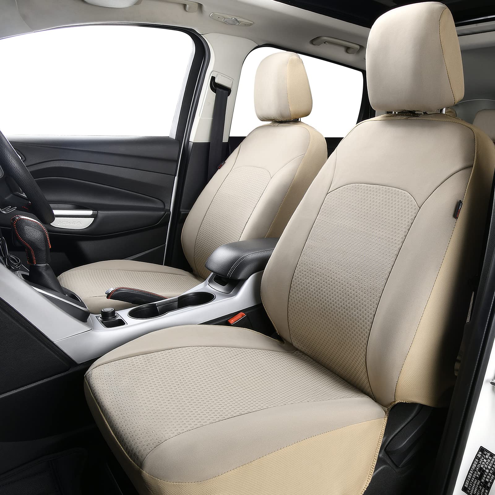 Flying Banner Car Seat Covers Front Seats Rear Bench Polyester Car Seat Protectors Easy Installations Rear Bench Neoprene Split